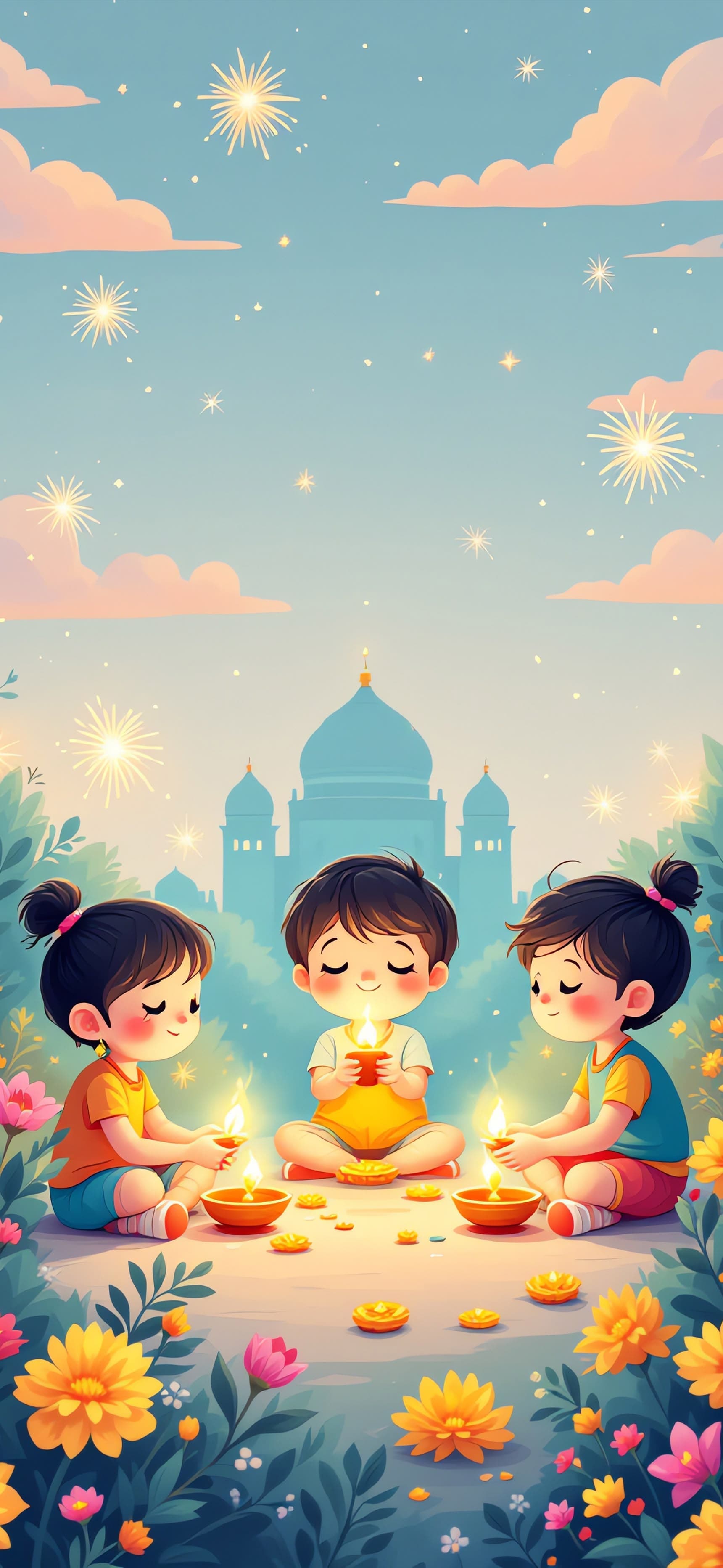 Little Celebrants 1 - free phone wallpaper