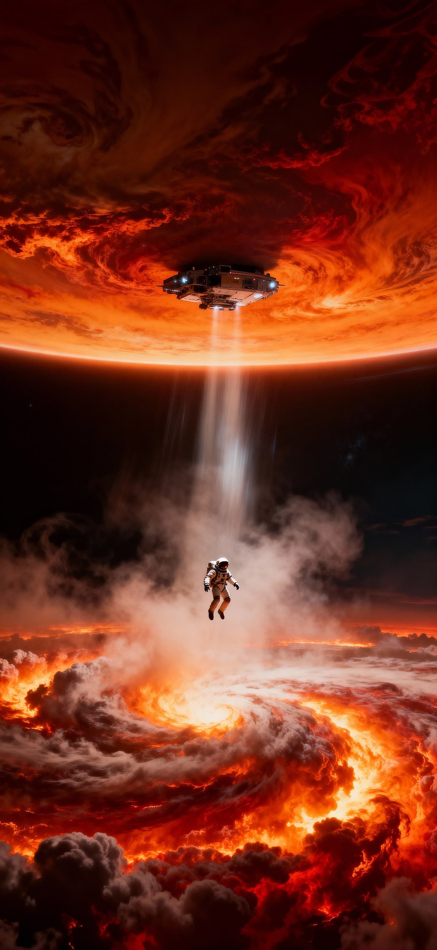 Inferno Descent 1 - Pro phone wallpaper