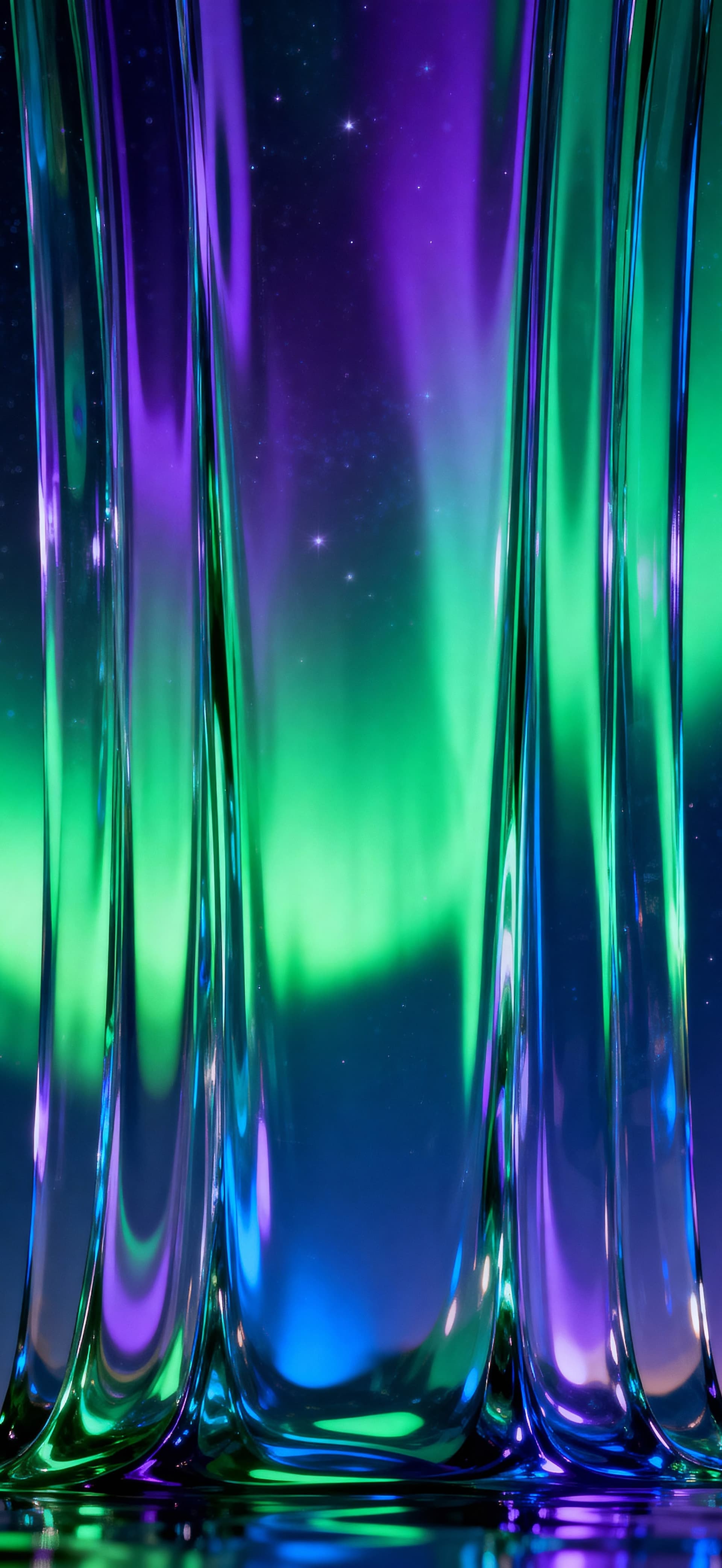 Aurora Glass 3 - Pro phone wallpaper