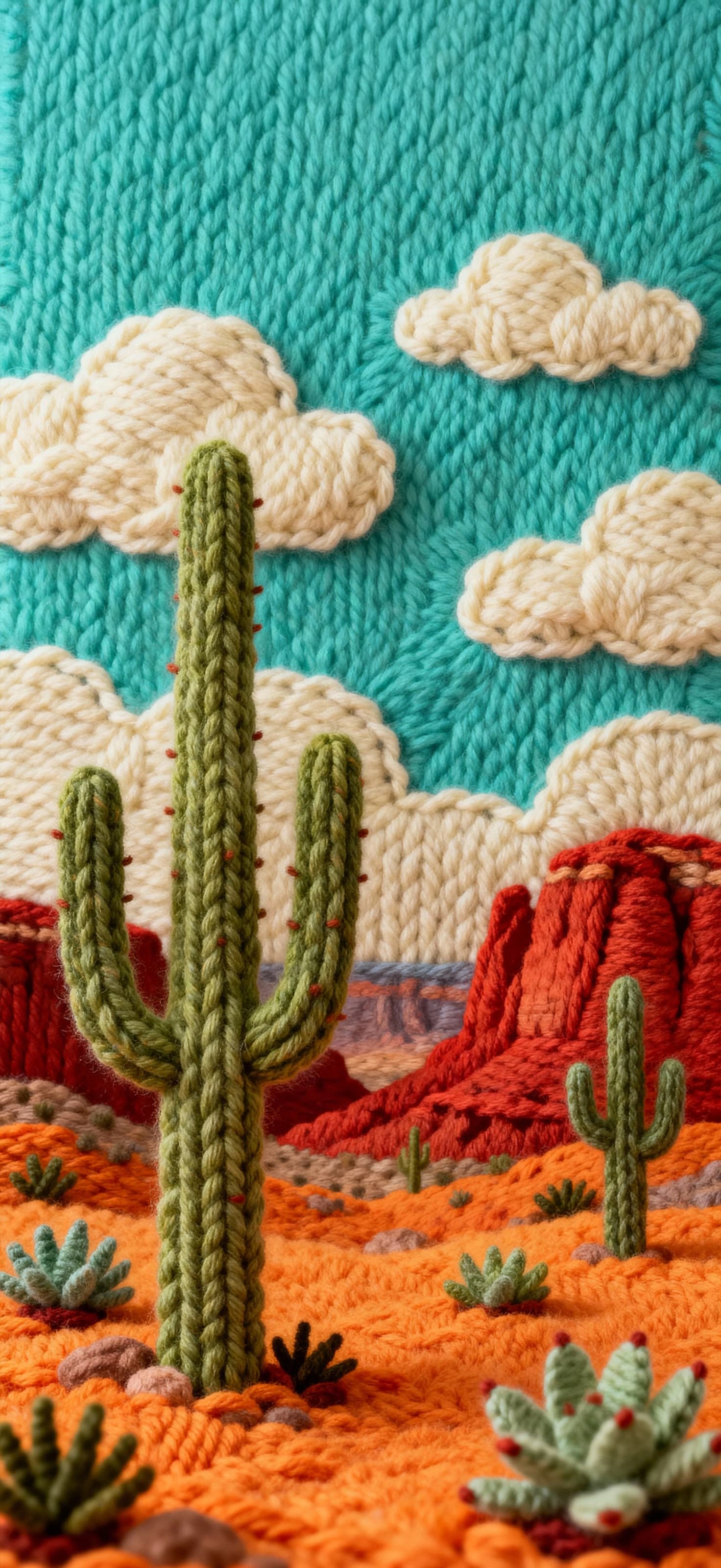 Yarn Desert 3 - Pro phone wallpaper