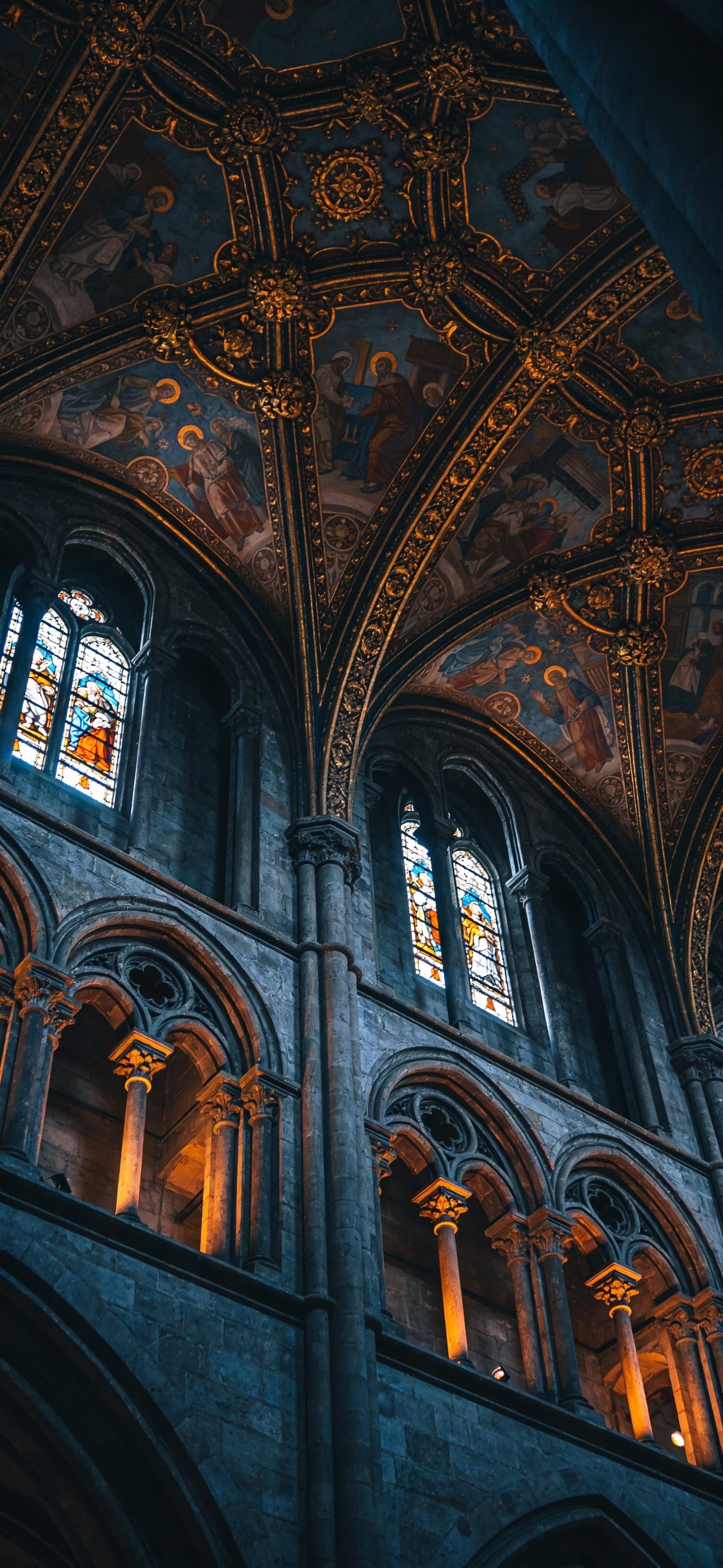 Cathedral Interior View - Pro phone wallpaper