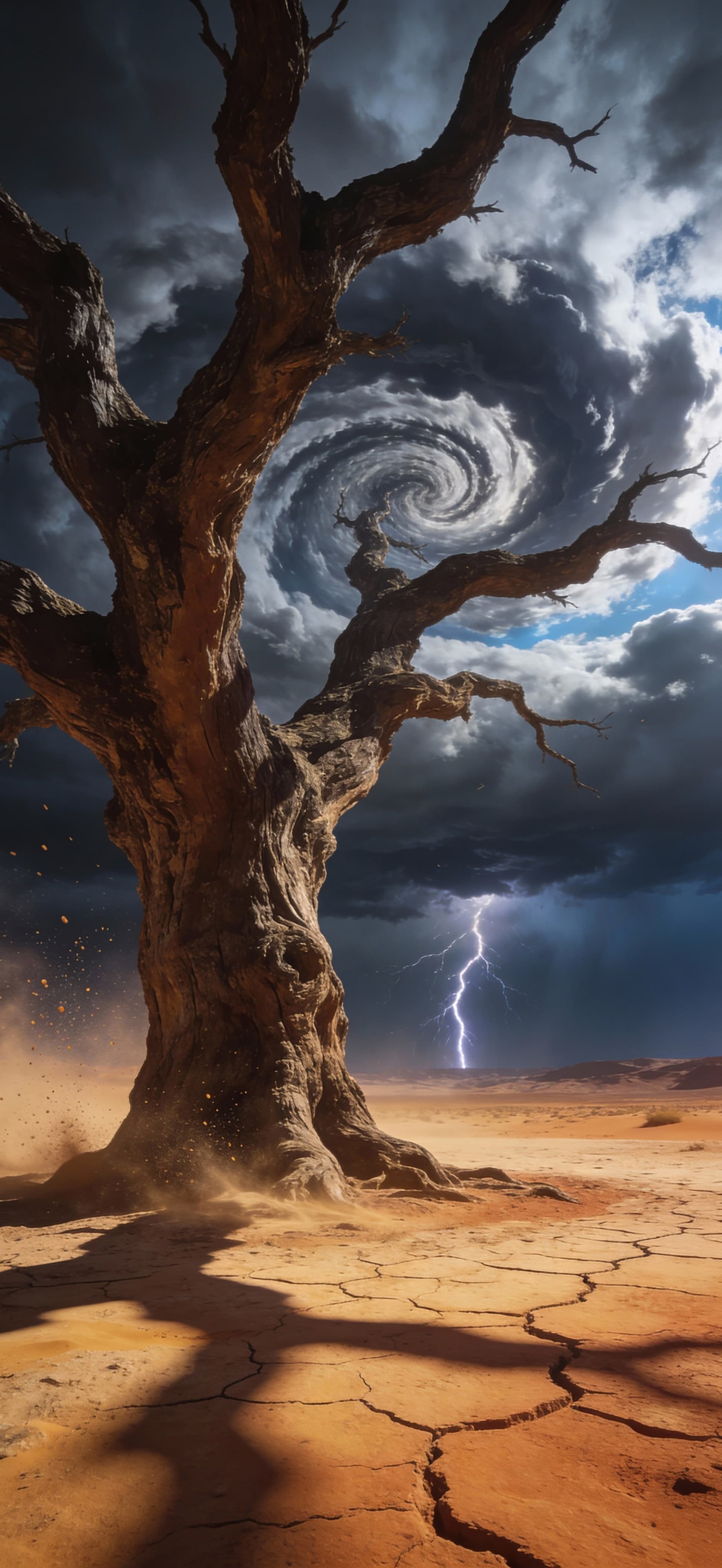 Eye of the Tempest 1 - Pro phone wallpaper