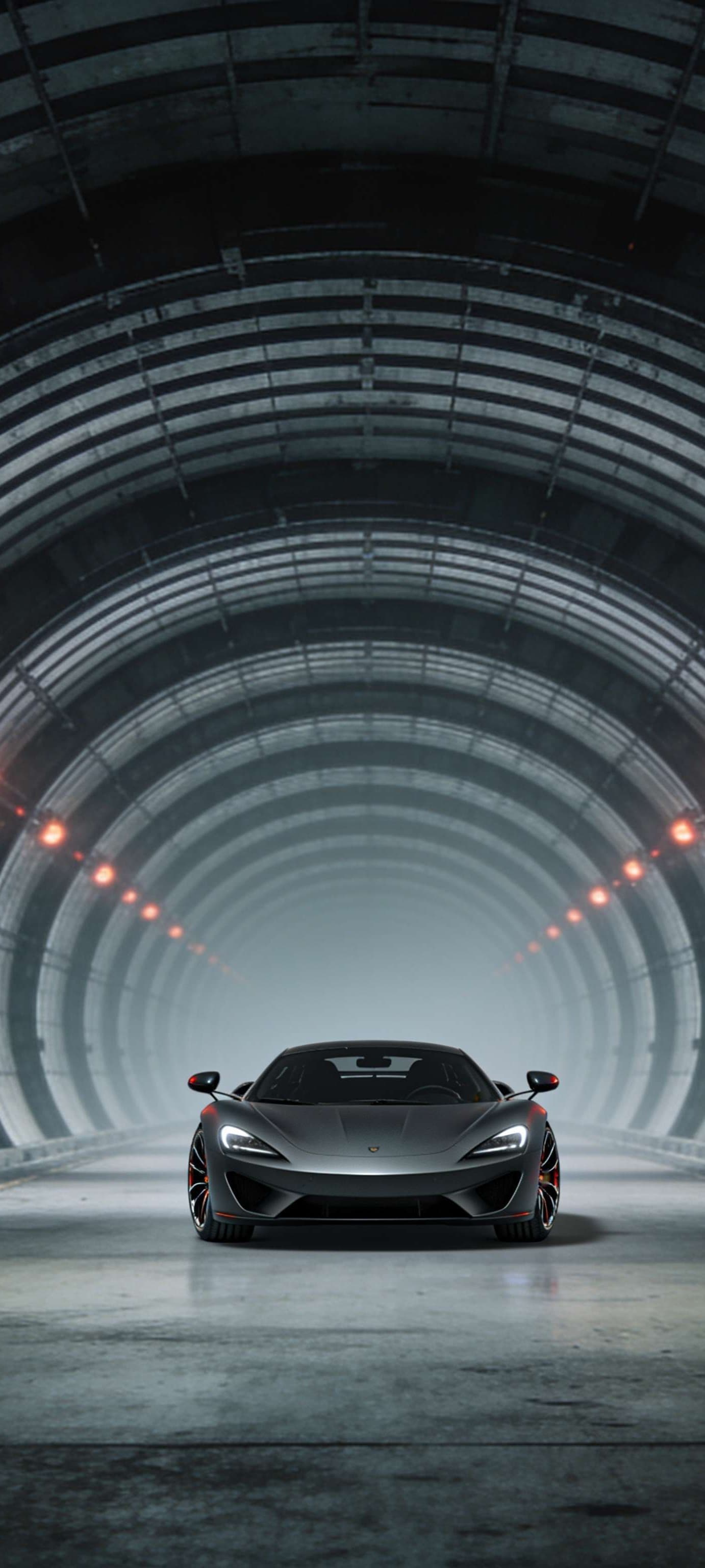 Underground Tunnel Supercar - free phone wallpaper