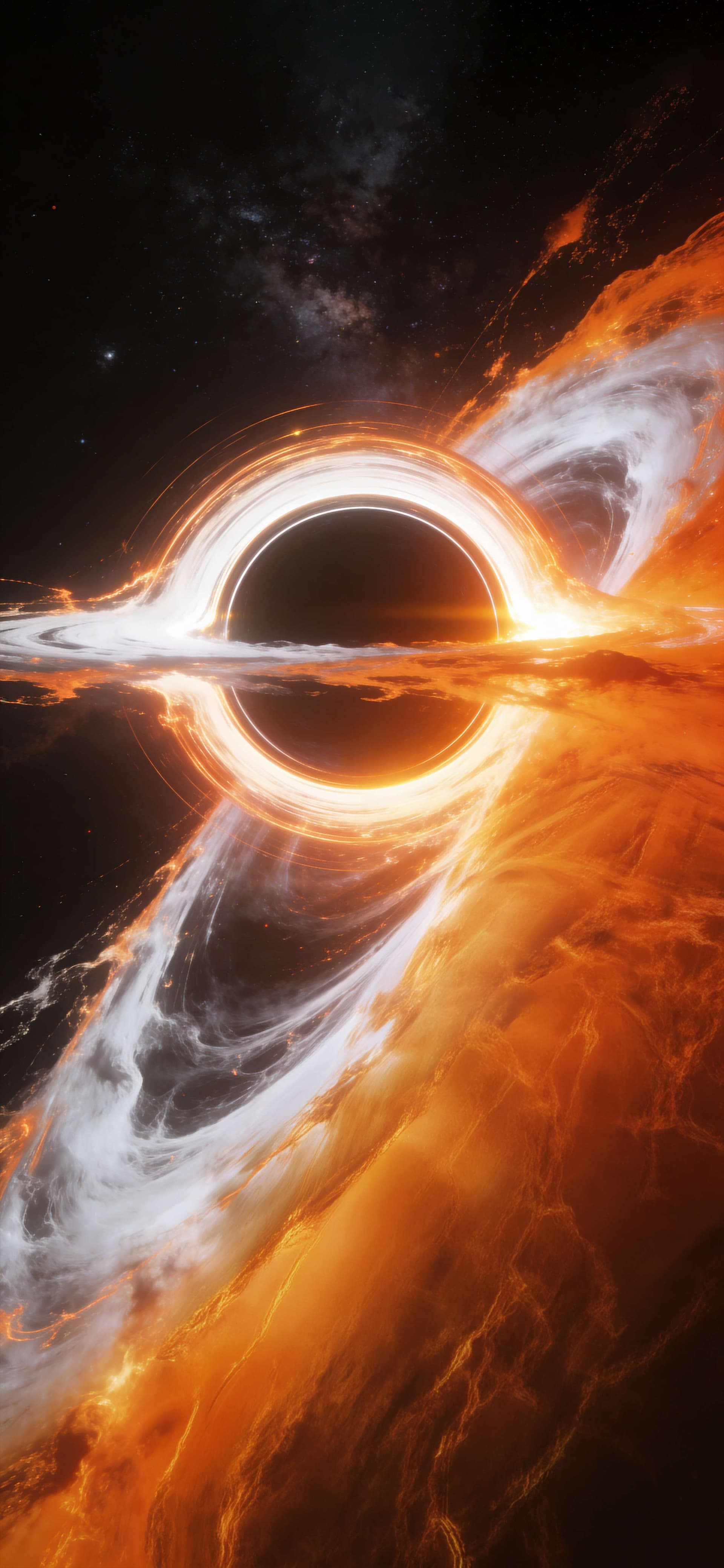 Galactic Singularity Event - Pro phone wallpaper