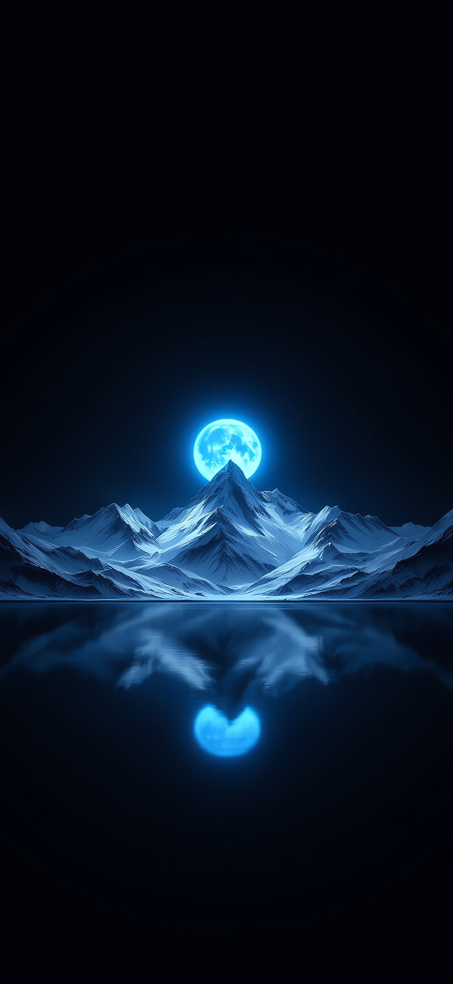 Frozen Moonrise - Pro phone wallpaper