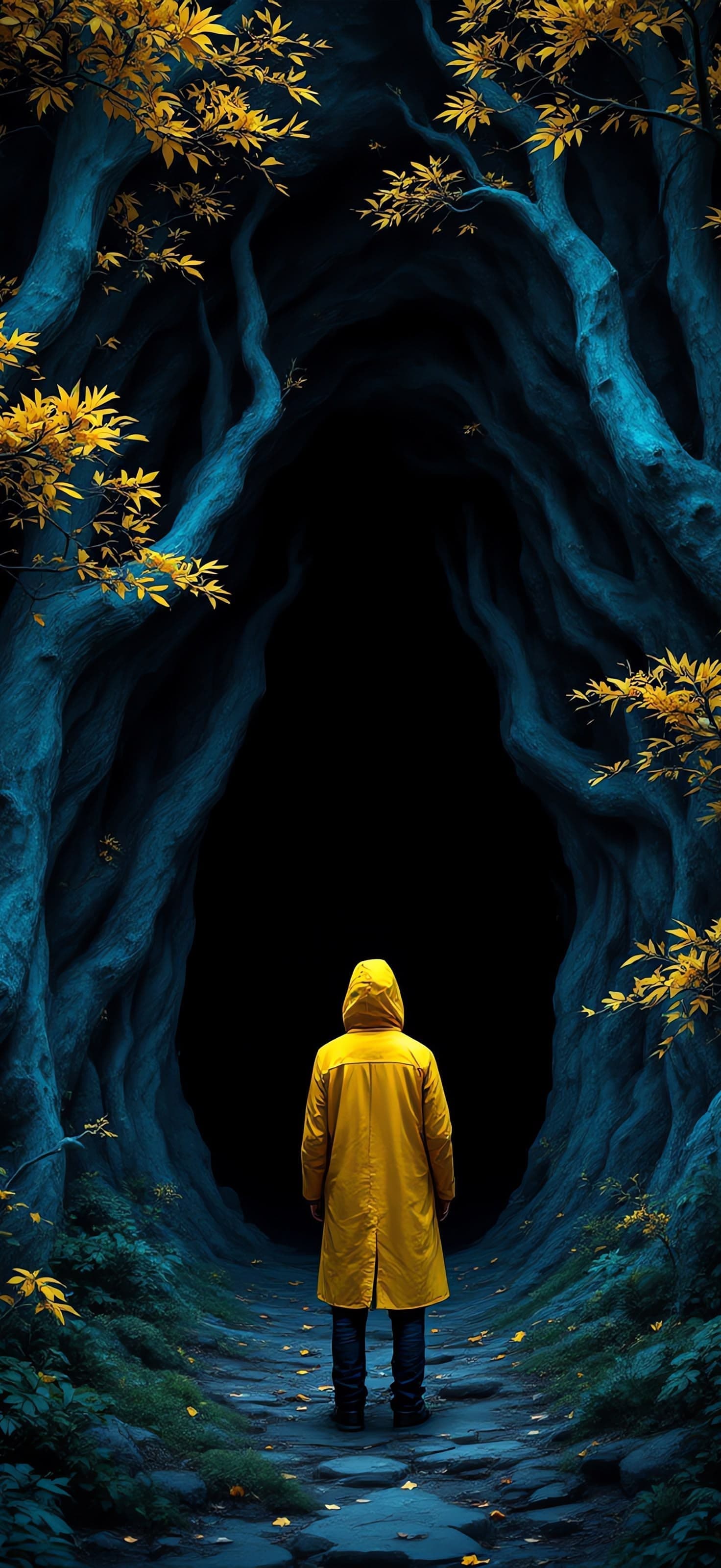 Bluewood Hollow 2 - Pro phone wallpaper