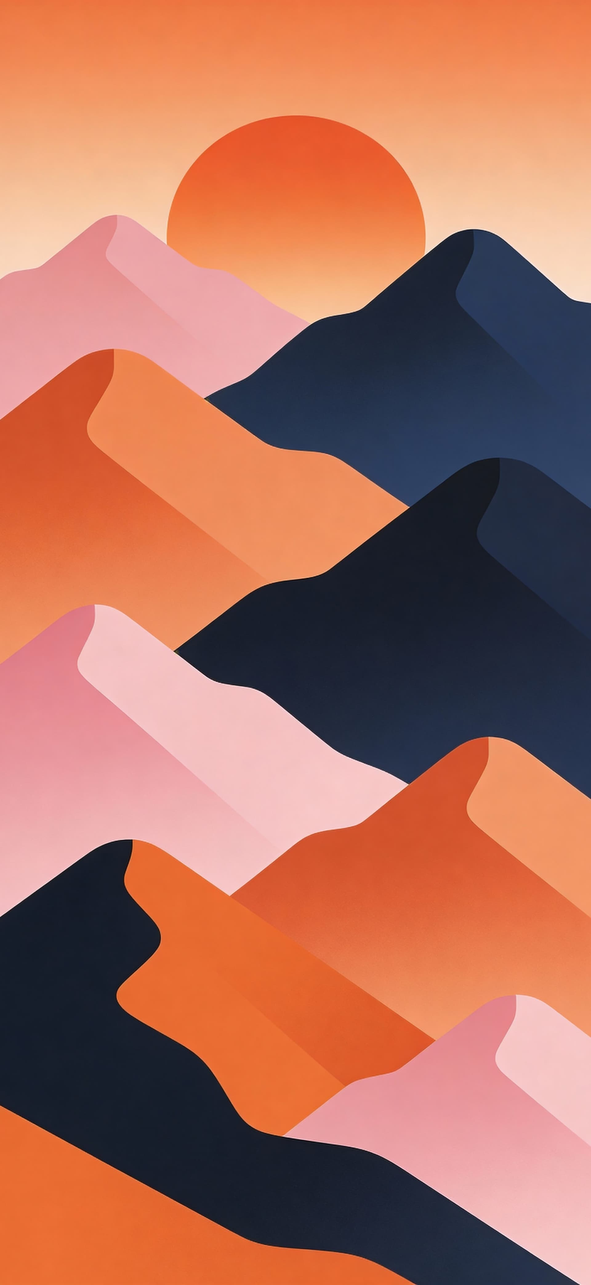 Desert Sunset Hues - Pro phone wallpaper
