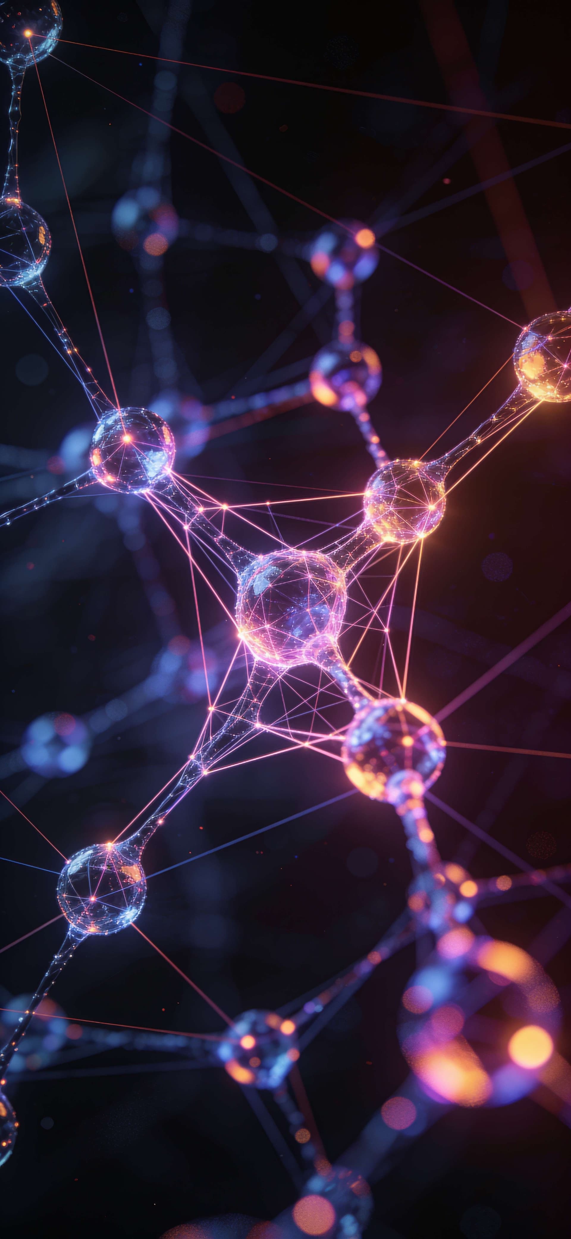 Molecular Connection - free phone wallpaper