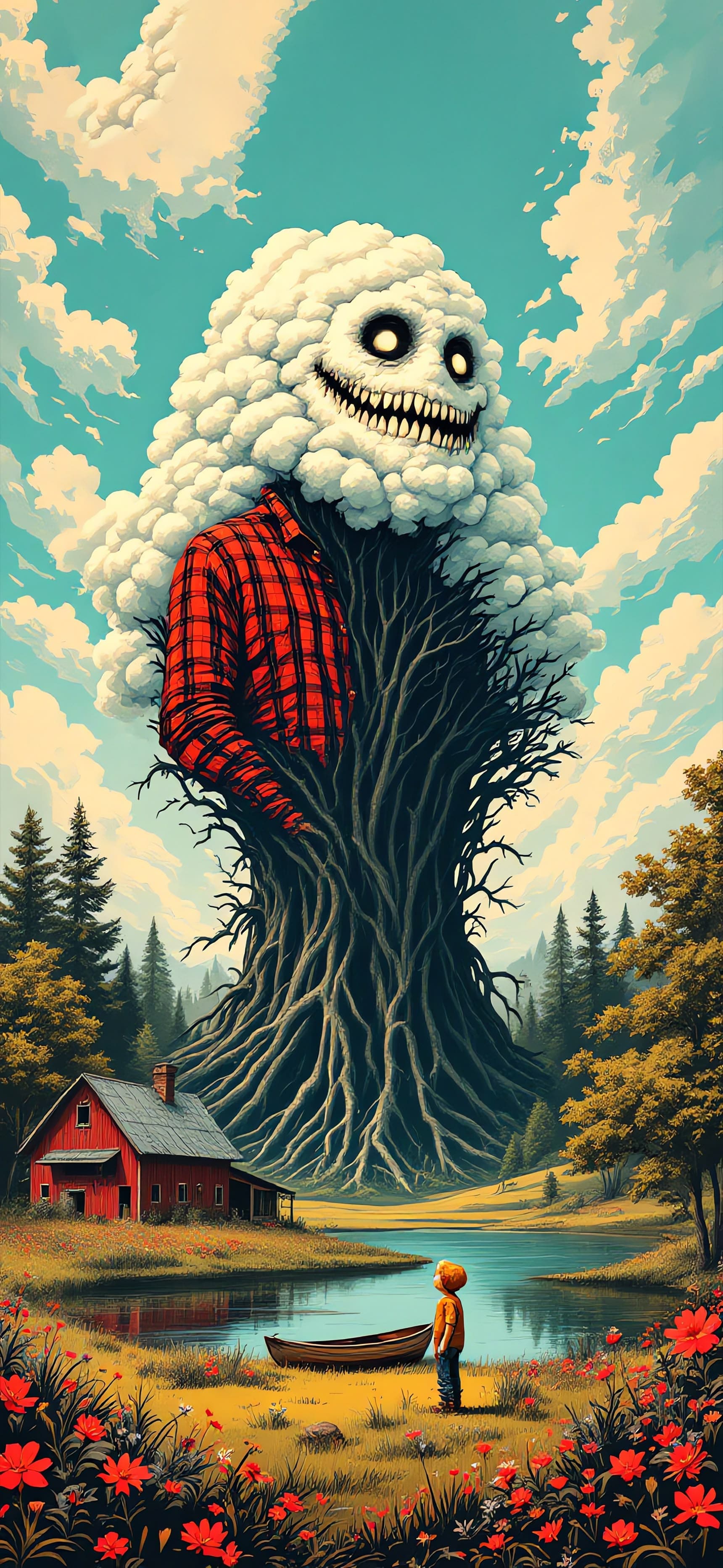 Cloudskull Giant 3 - Pro phone wallpaper