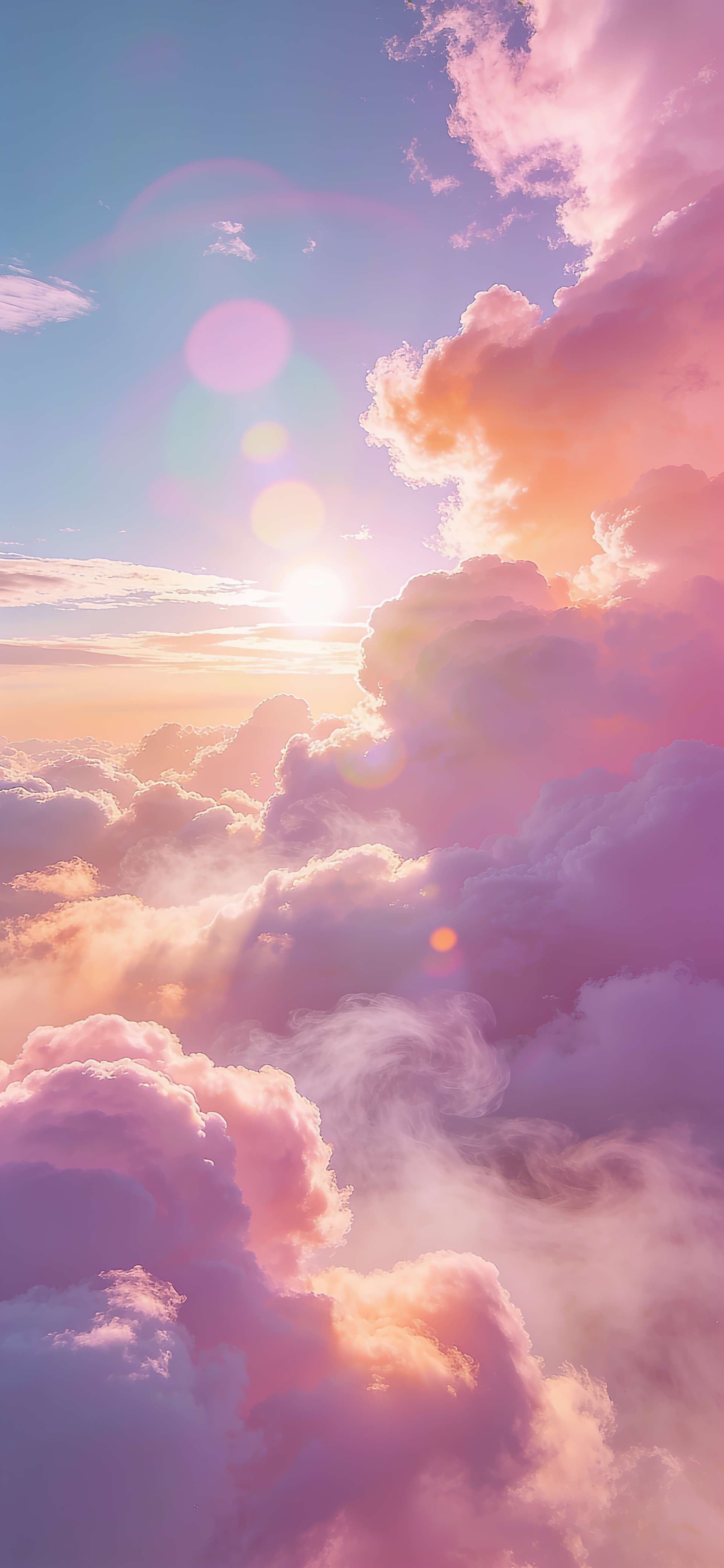 Ethereal Pastel Sky - free phone wallpaper
