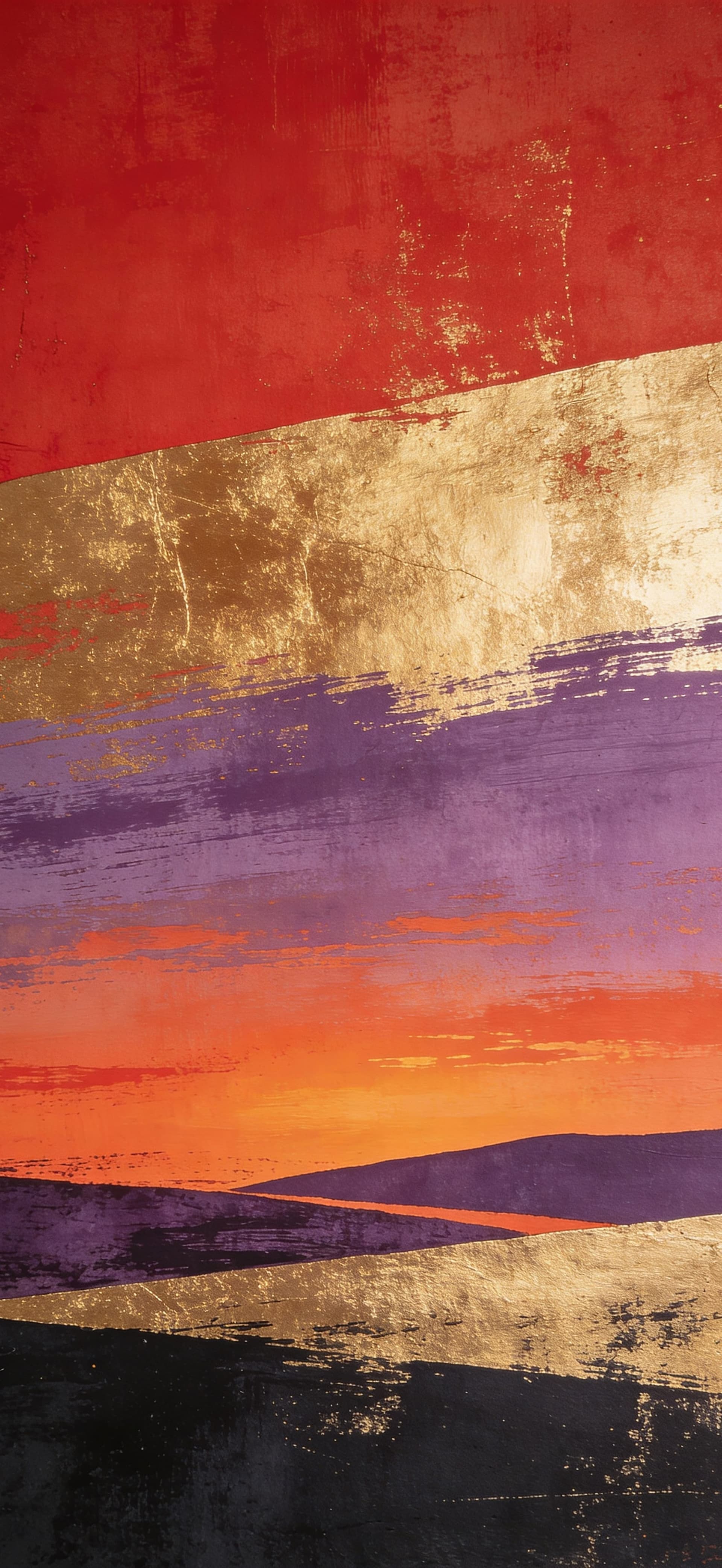 Abstract Color Blocks - free phone wallpaper