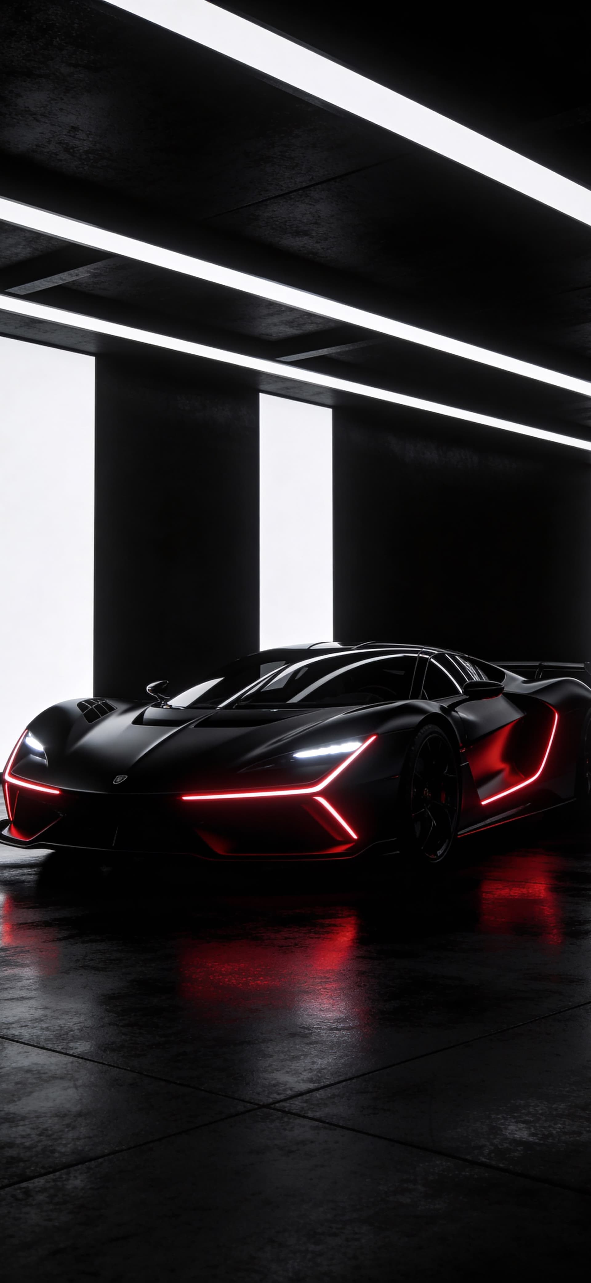 Neon Velocity 1 - free phone wallpaper