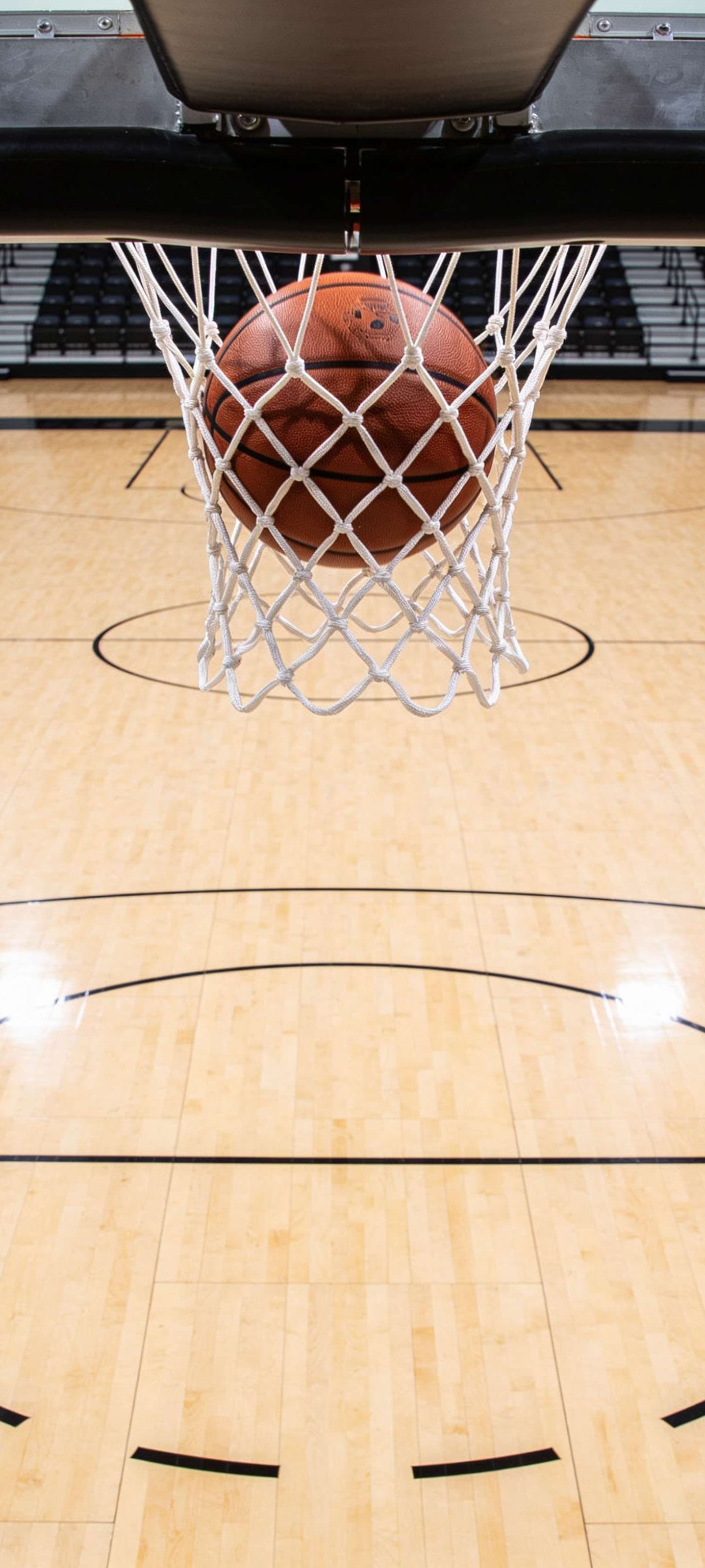 Hardwood Court View - free phone wallpaper