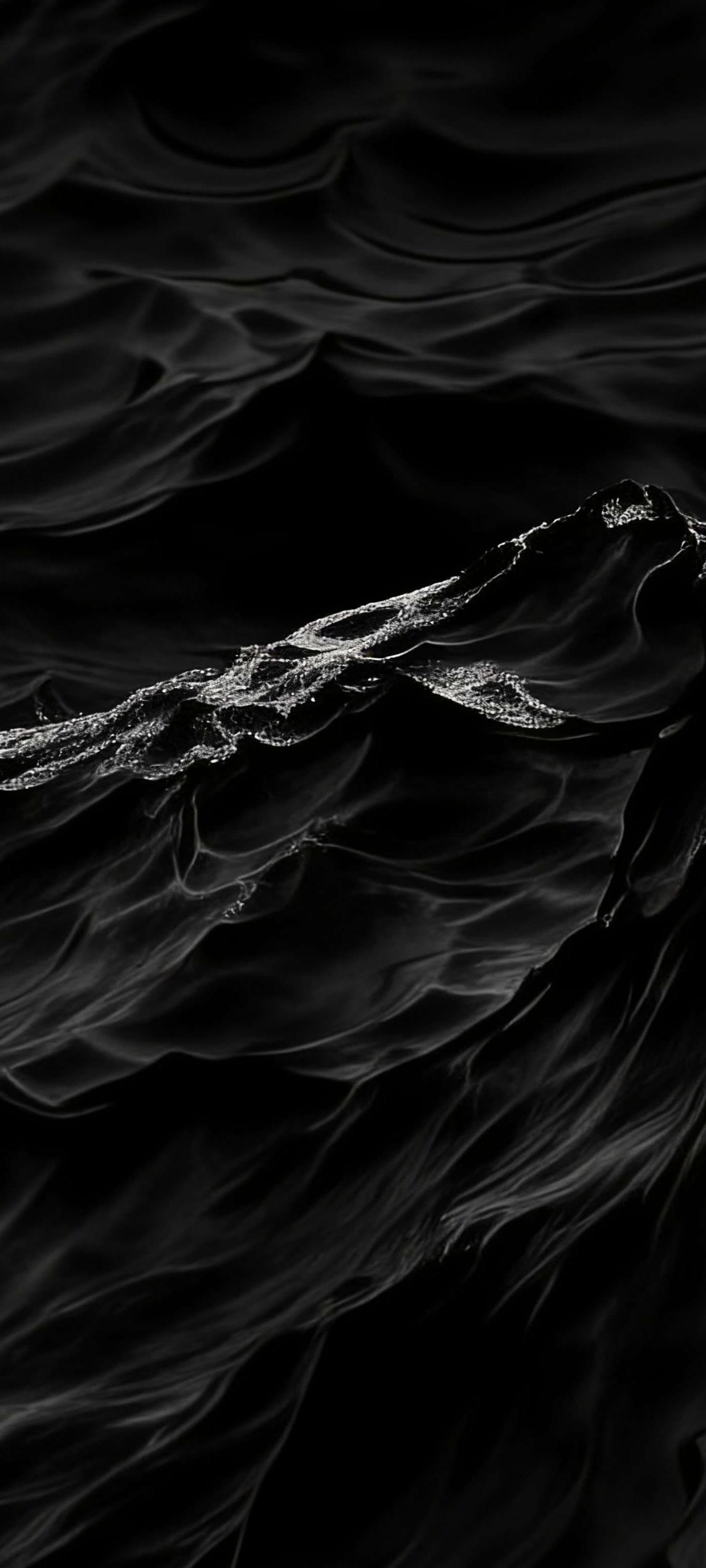 Dark Ocean Waves - Pro phone wallpaper