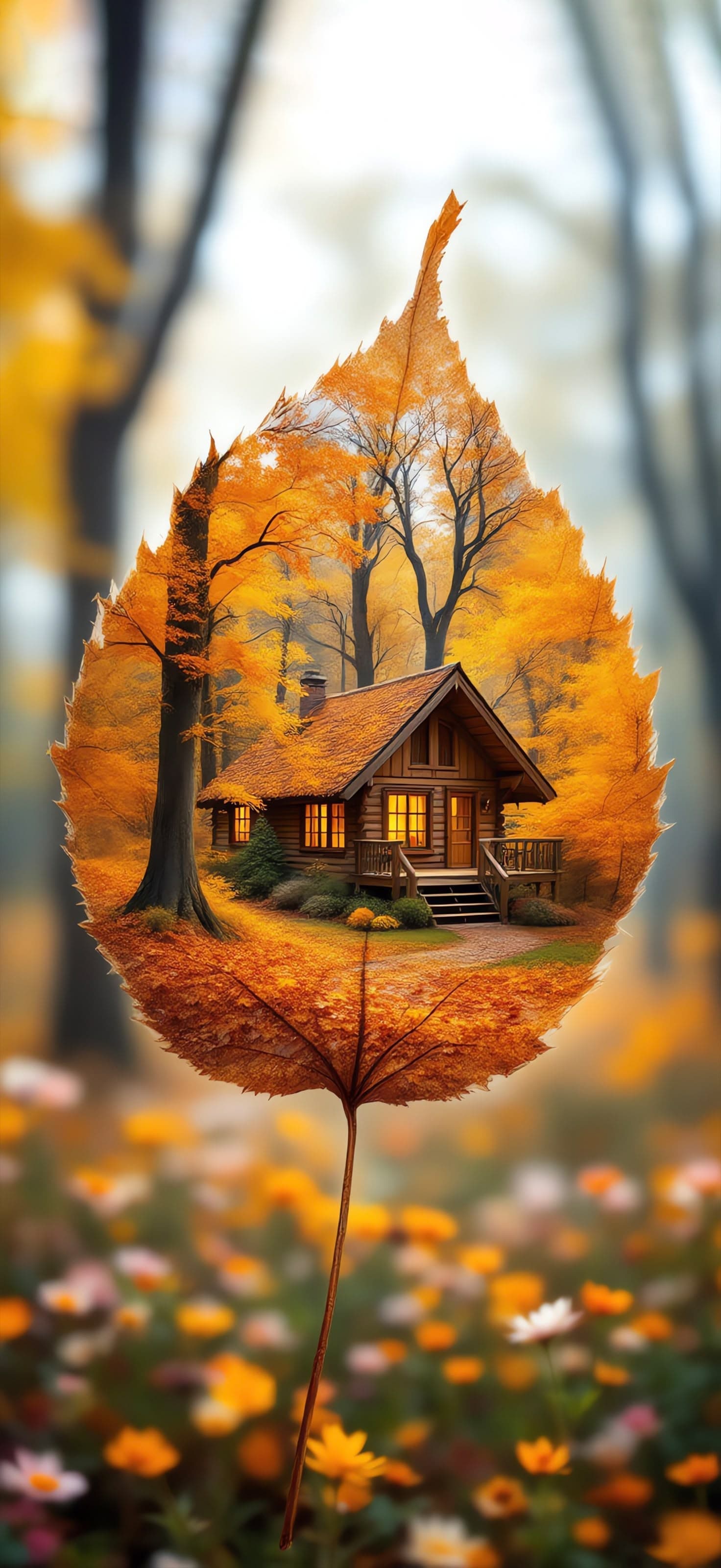 Leaf of Dreams 3 - Pro phone wallpaper