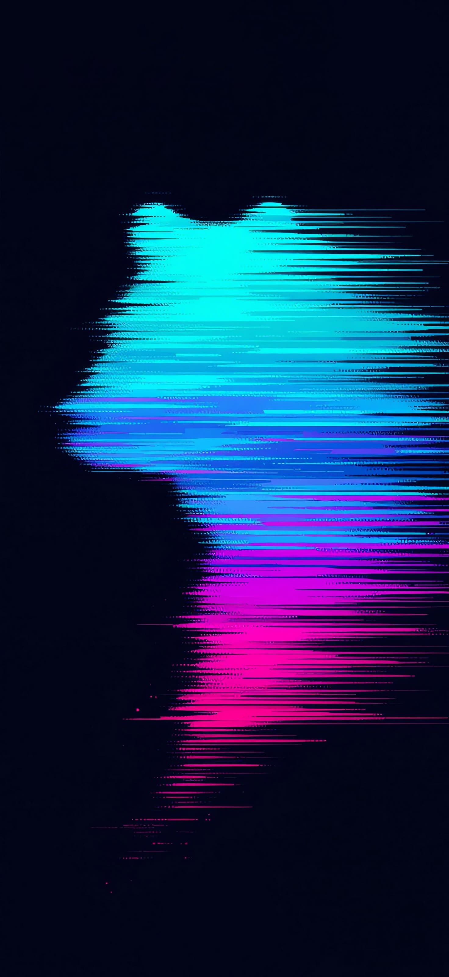 Glitch Bear 2 - free phone wallpaper