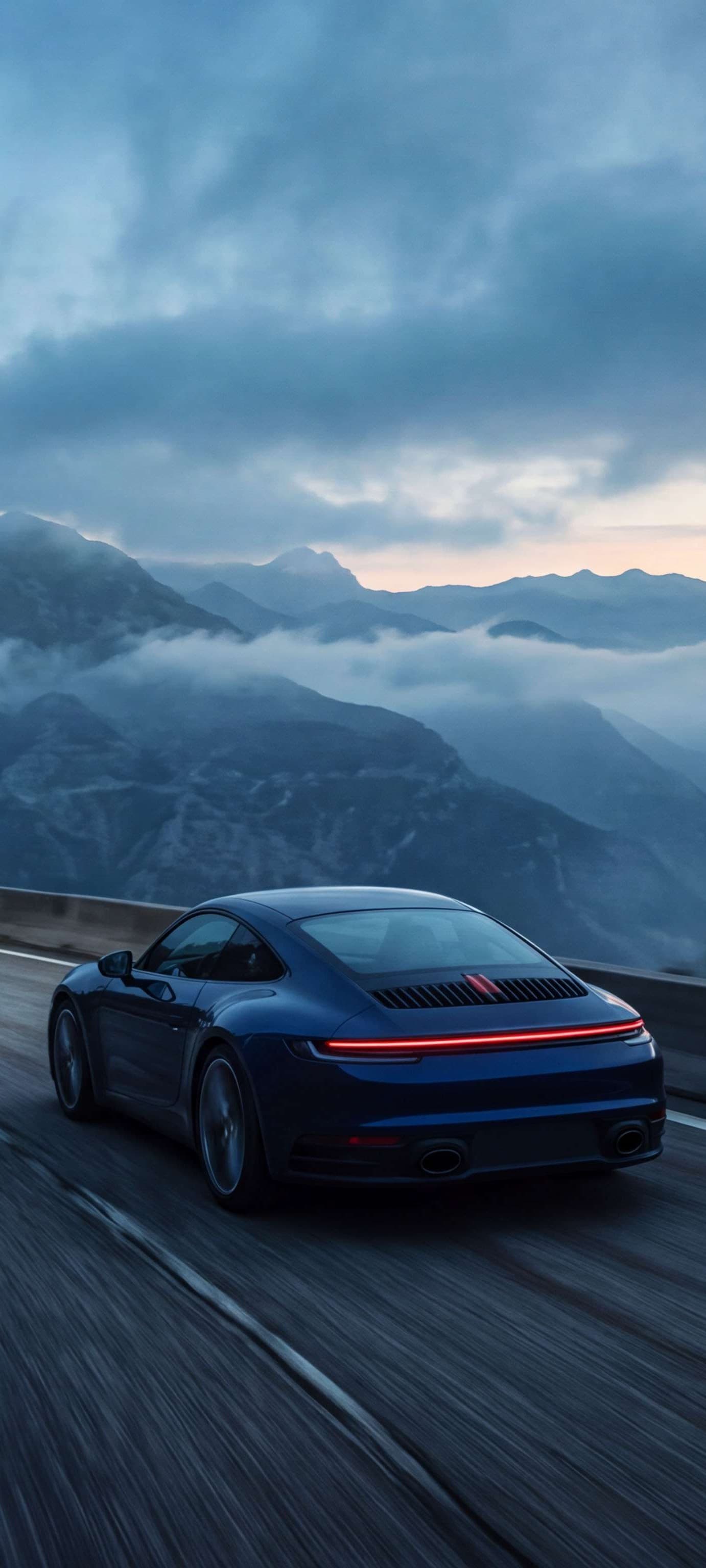 Alpine Mountain Drive - Pro phone wallpaper
