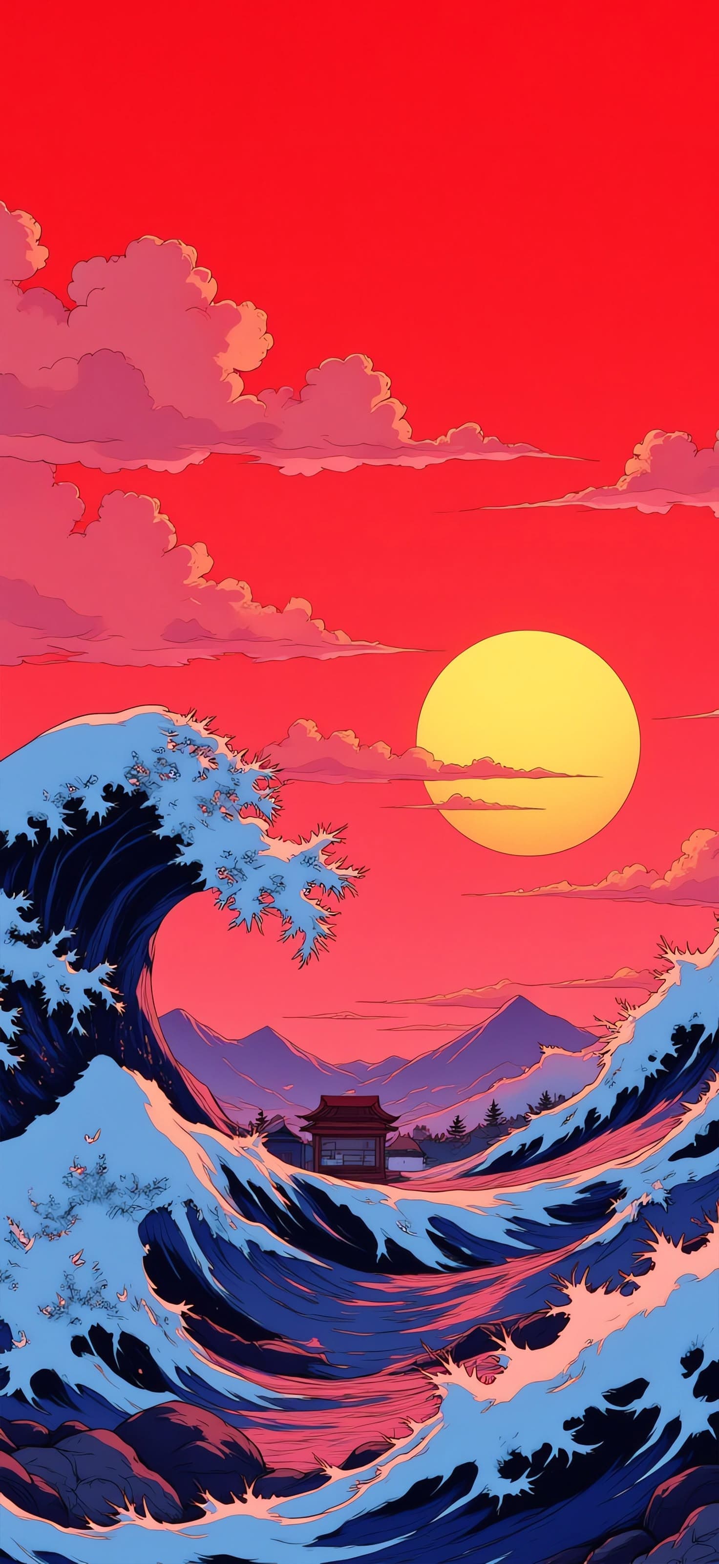Temple Tide - Pro phone wallpaper