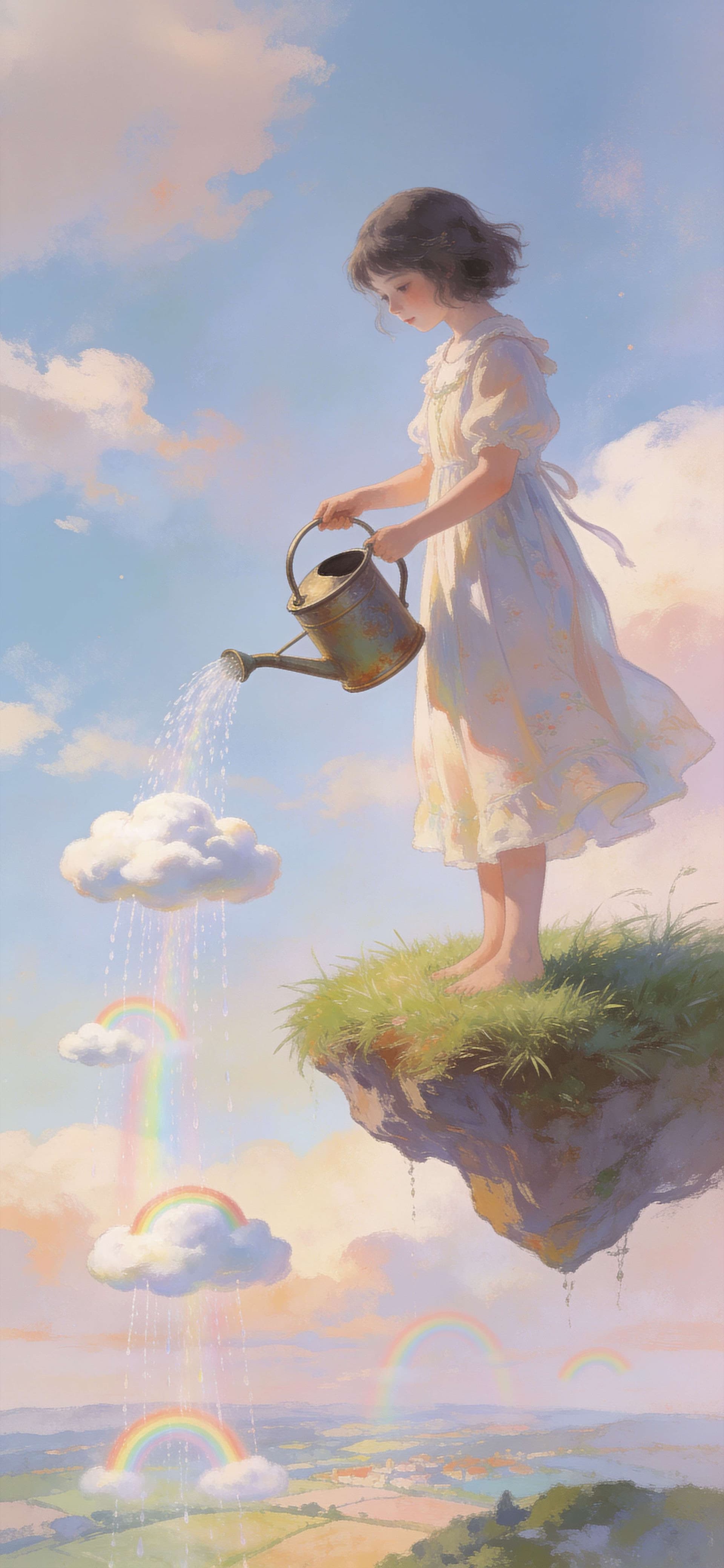 Sky Garden Dreams - free phone wallpaper