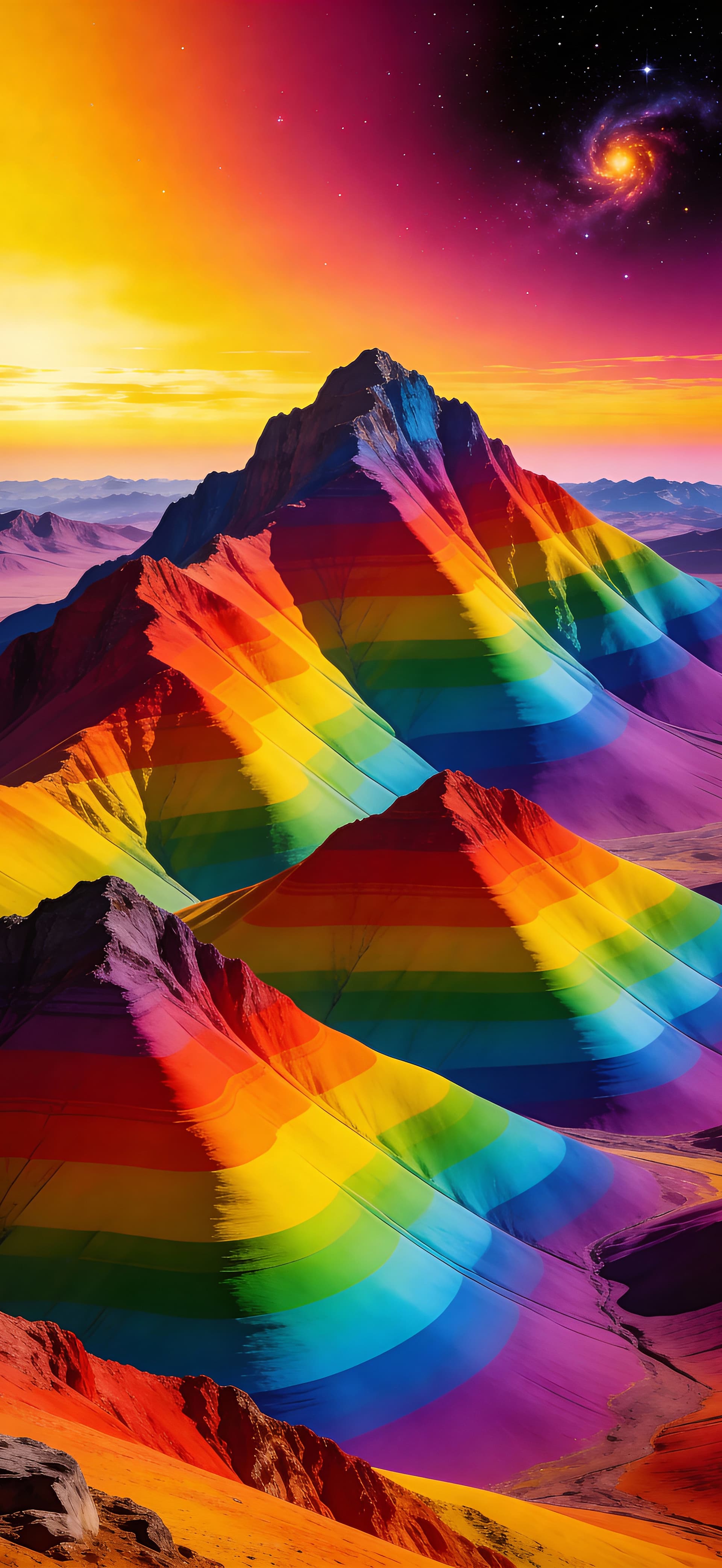 Spectrum Peaks 3 - free phone wallpaper