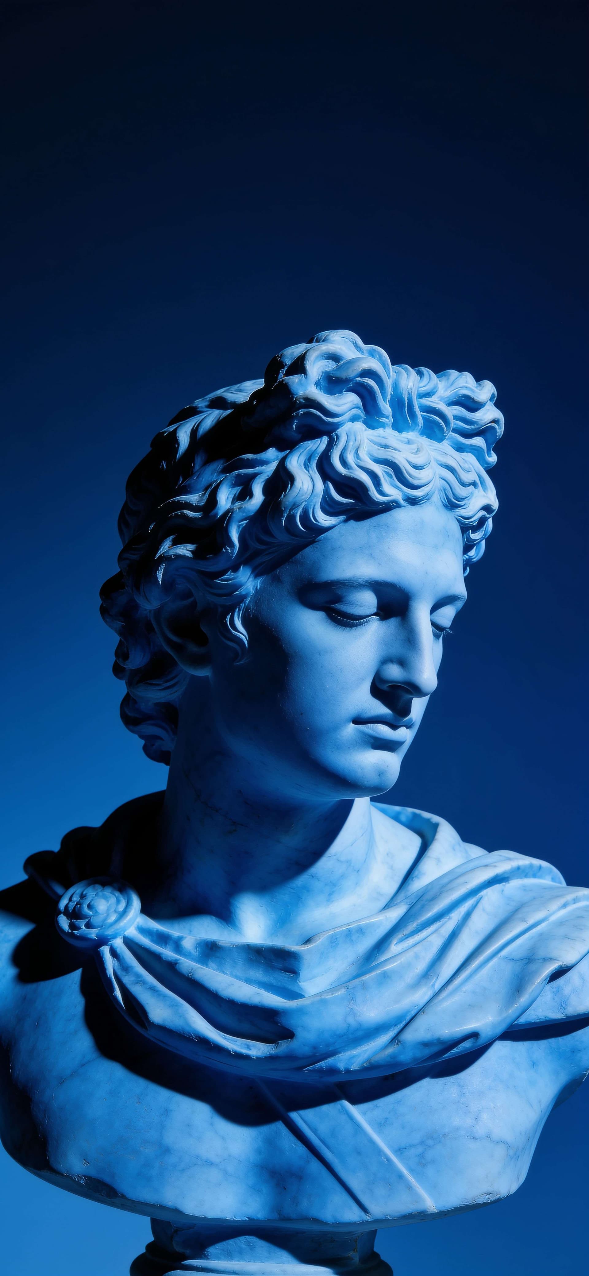 Blue Marble Deity - Pro phone wallpaper