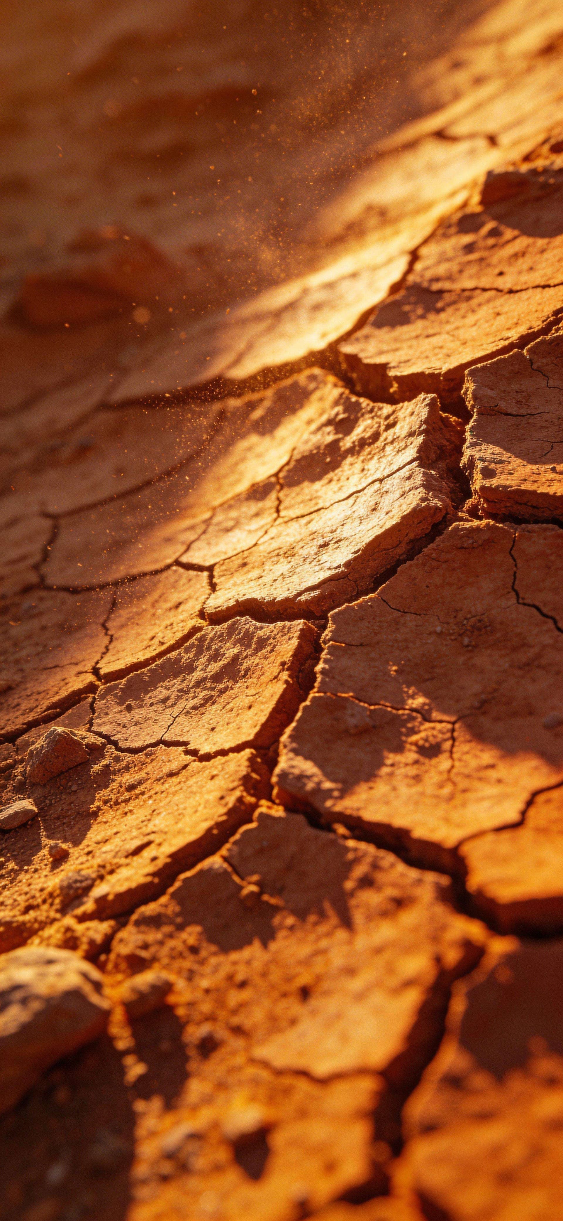 Cracked Earth - Pro phone wallpaper