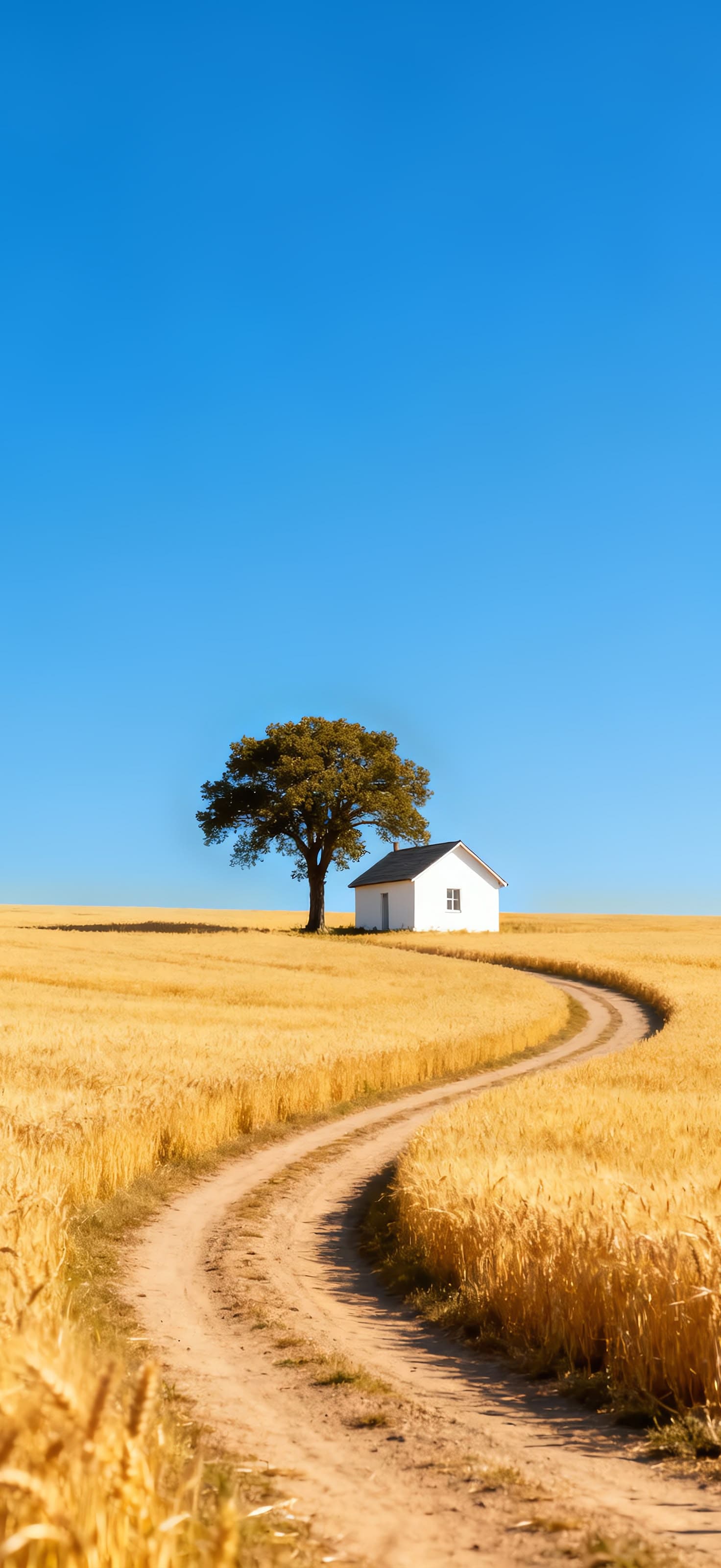 Golden Path Home 1 - free phone wallpaper