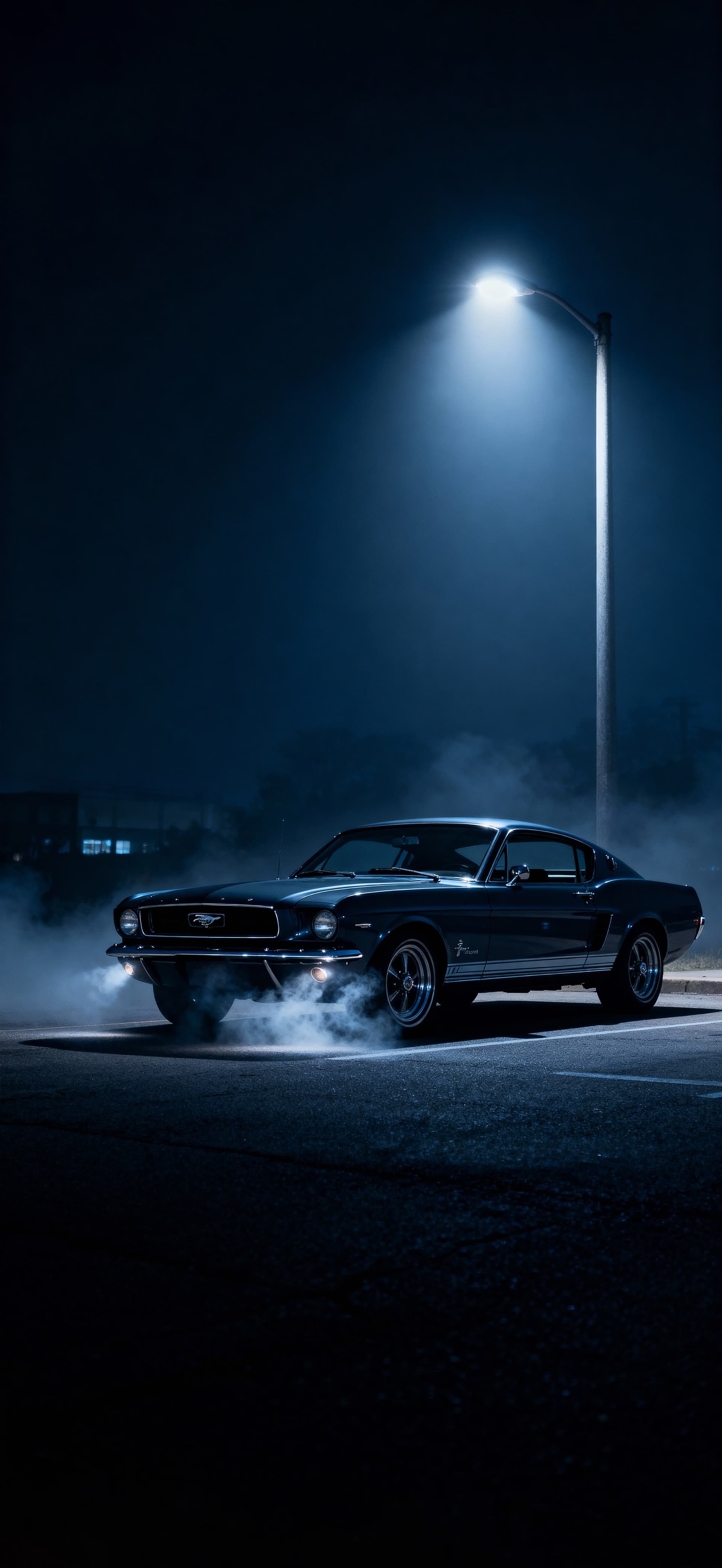 Midnight Mustang 1 - free phone wallpaper