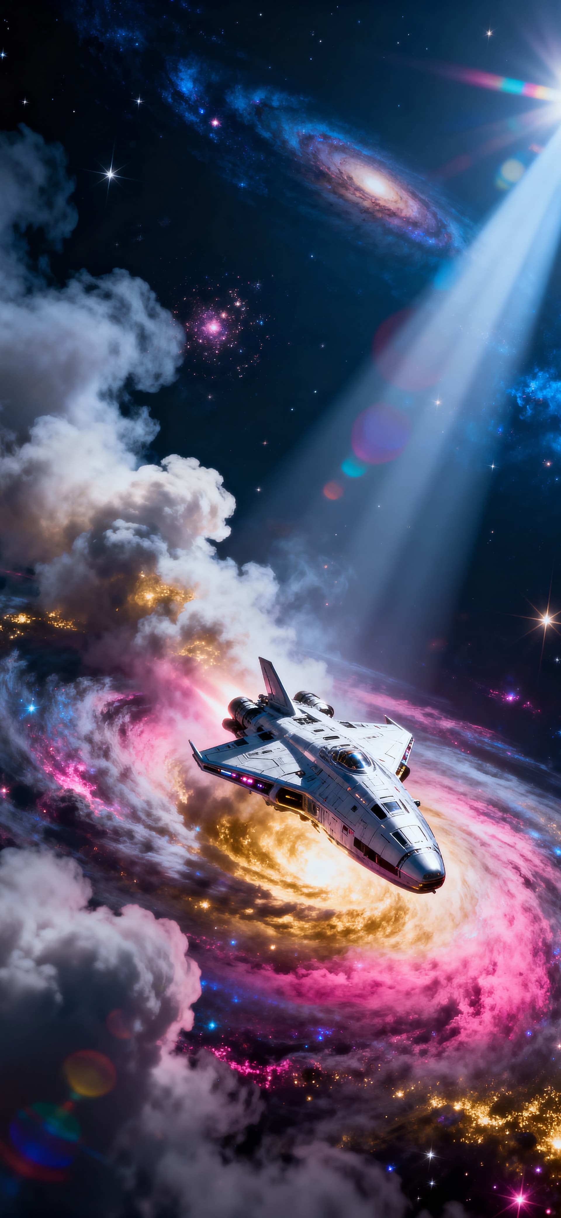 Into the Nebula 3 - free phone wallpaper