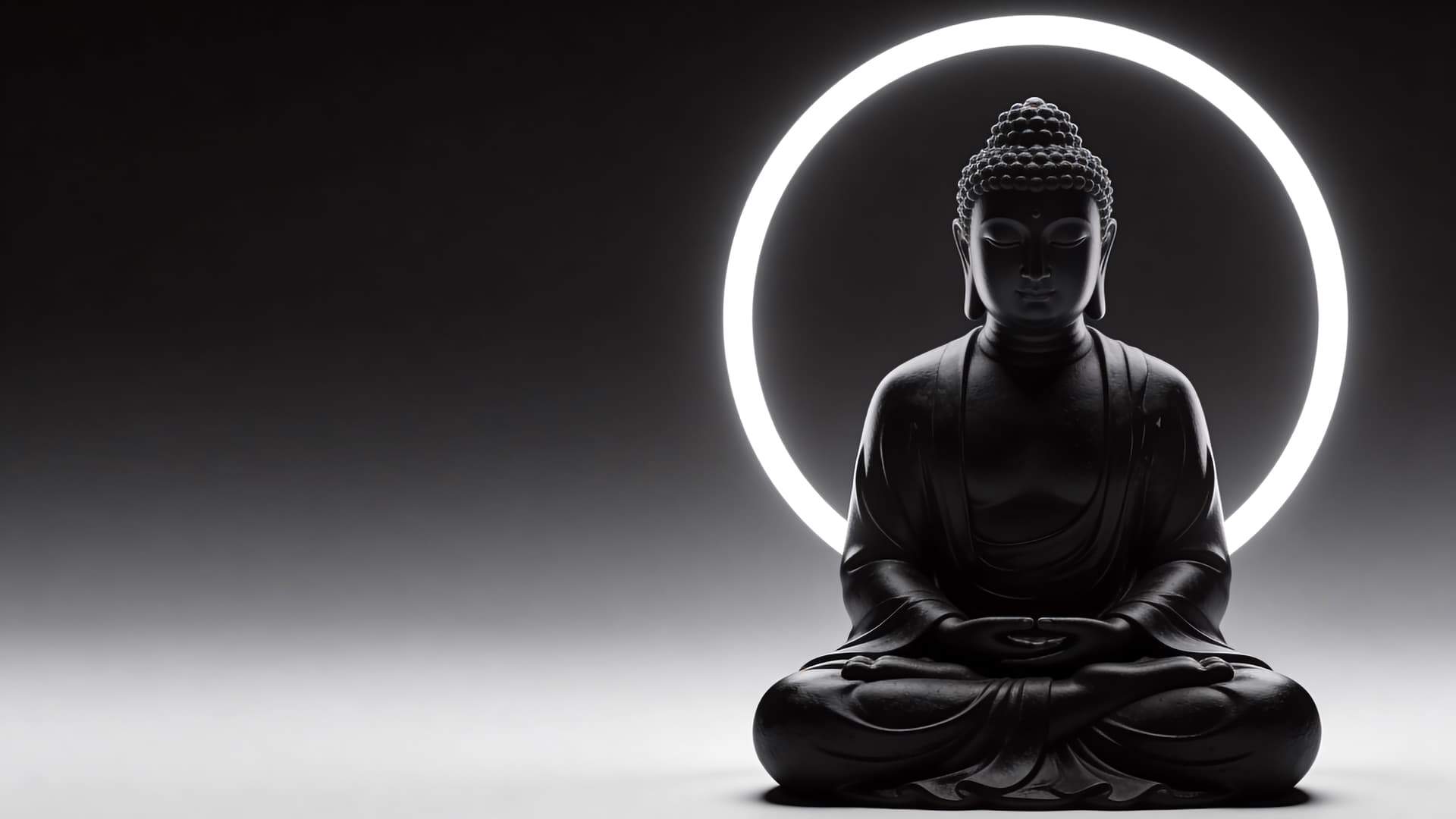 Enlightened Buddha Statue 2 - Pro desktop wallpaper