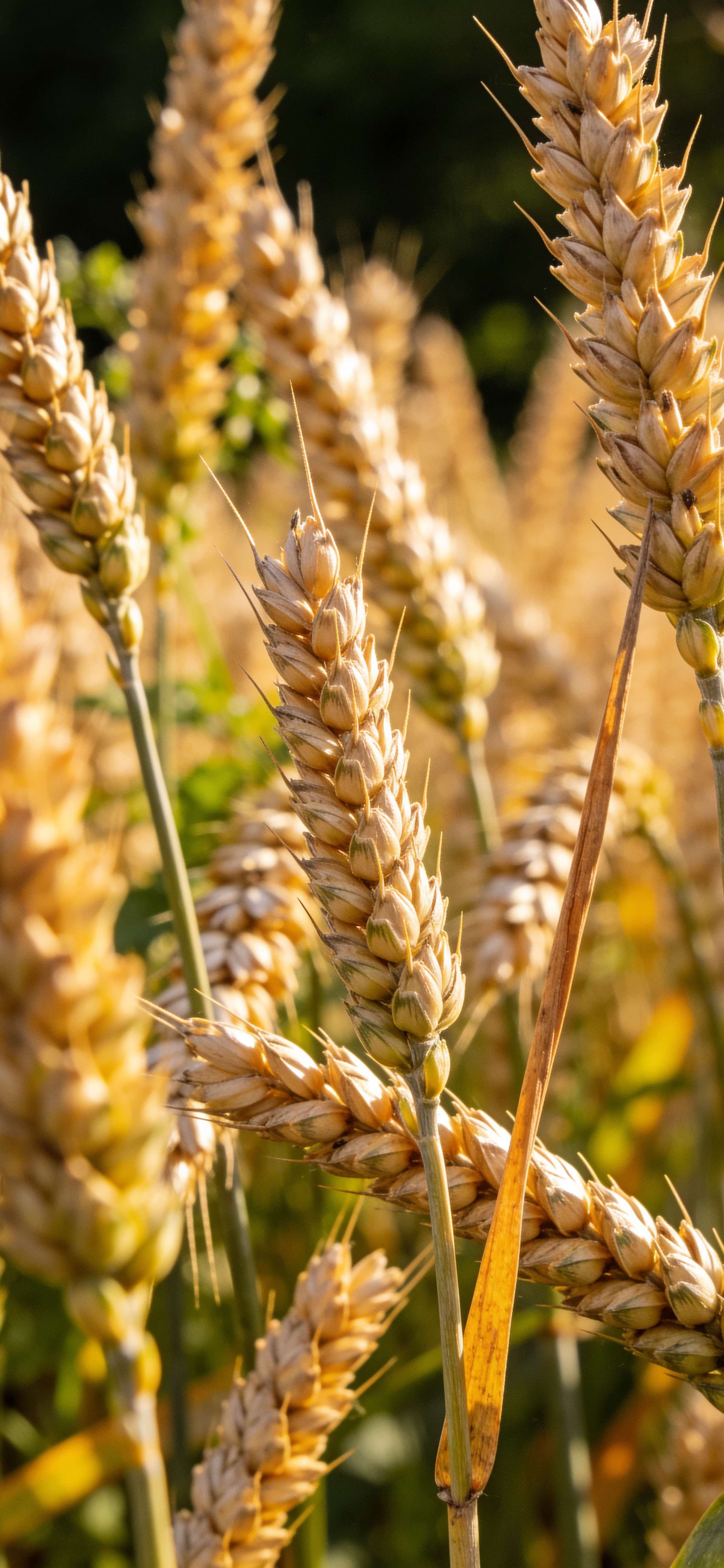 Golden Wheat Harvest - free phone wallpaper