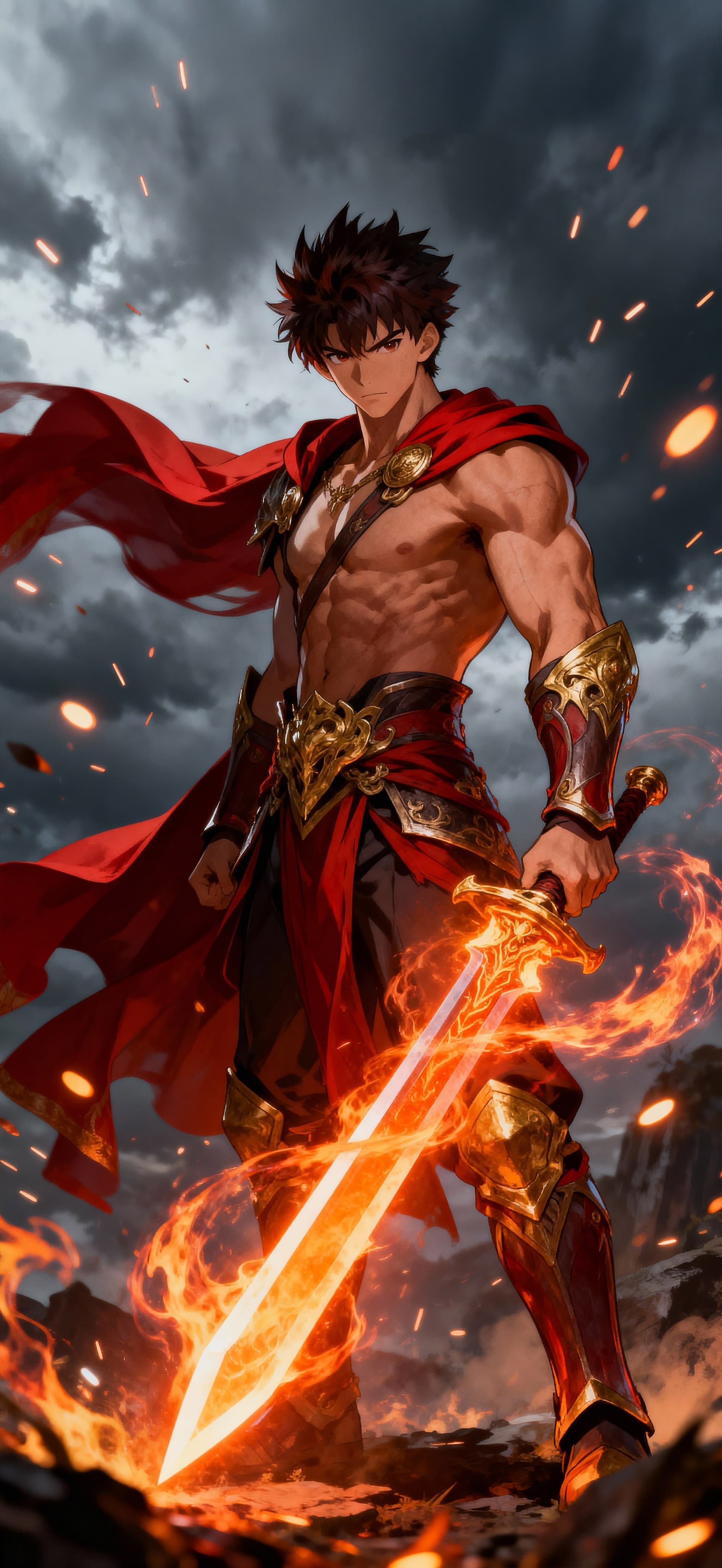 Flamebreaker Champion 1 - Pro phone wallpaper