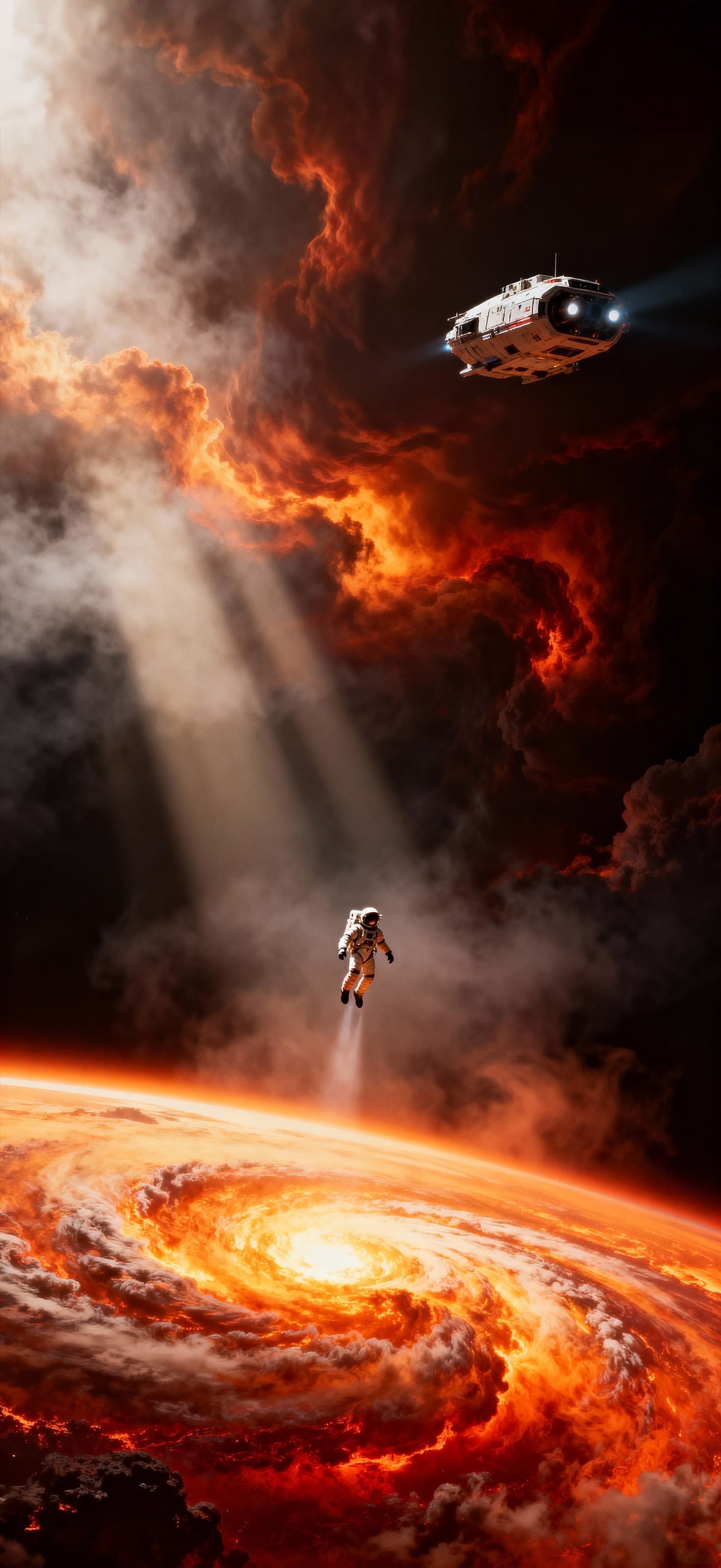 Inferno Descent 3 - Pro phone wallpaper