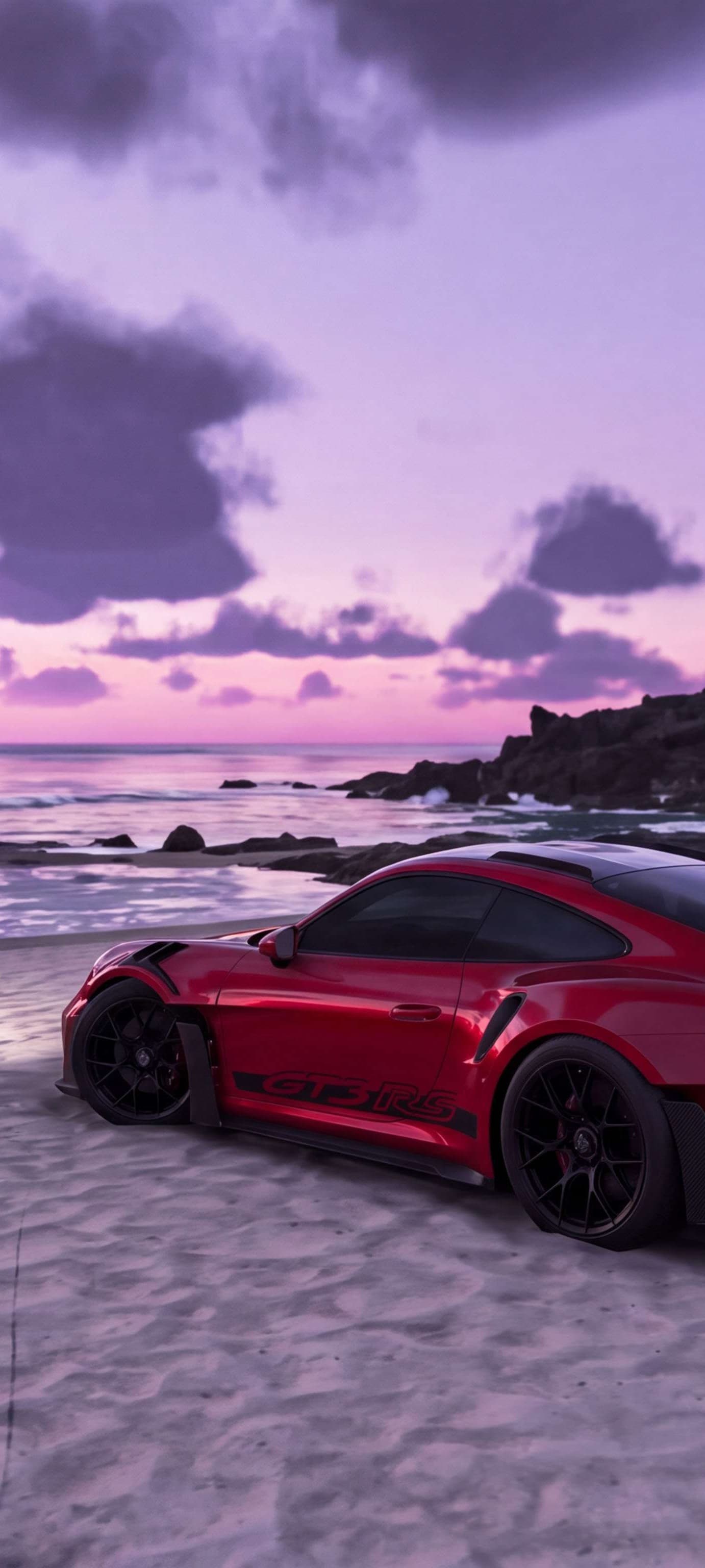 Twilight Beach Drift - Pro phone wallpaper
