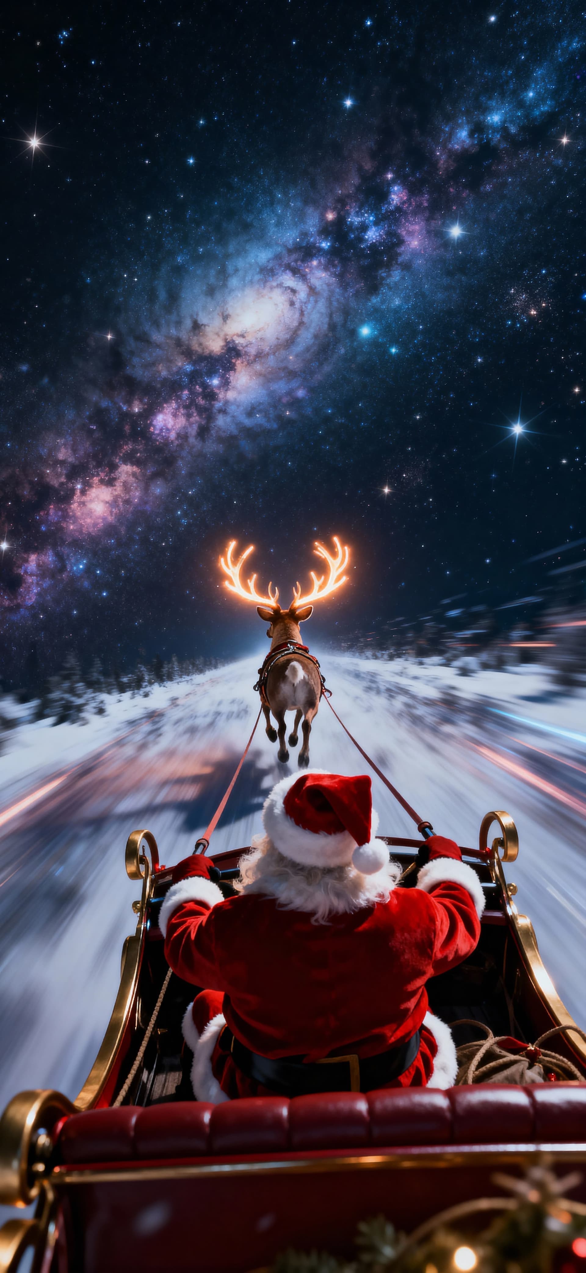Santa's Journey 3 - Pro phone wallpaper