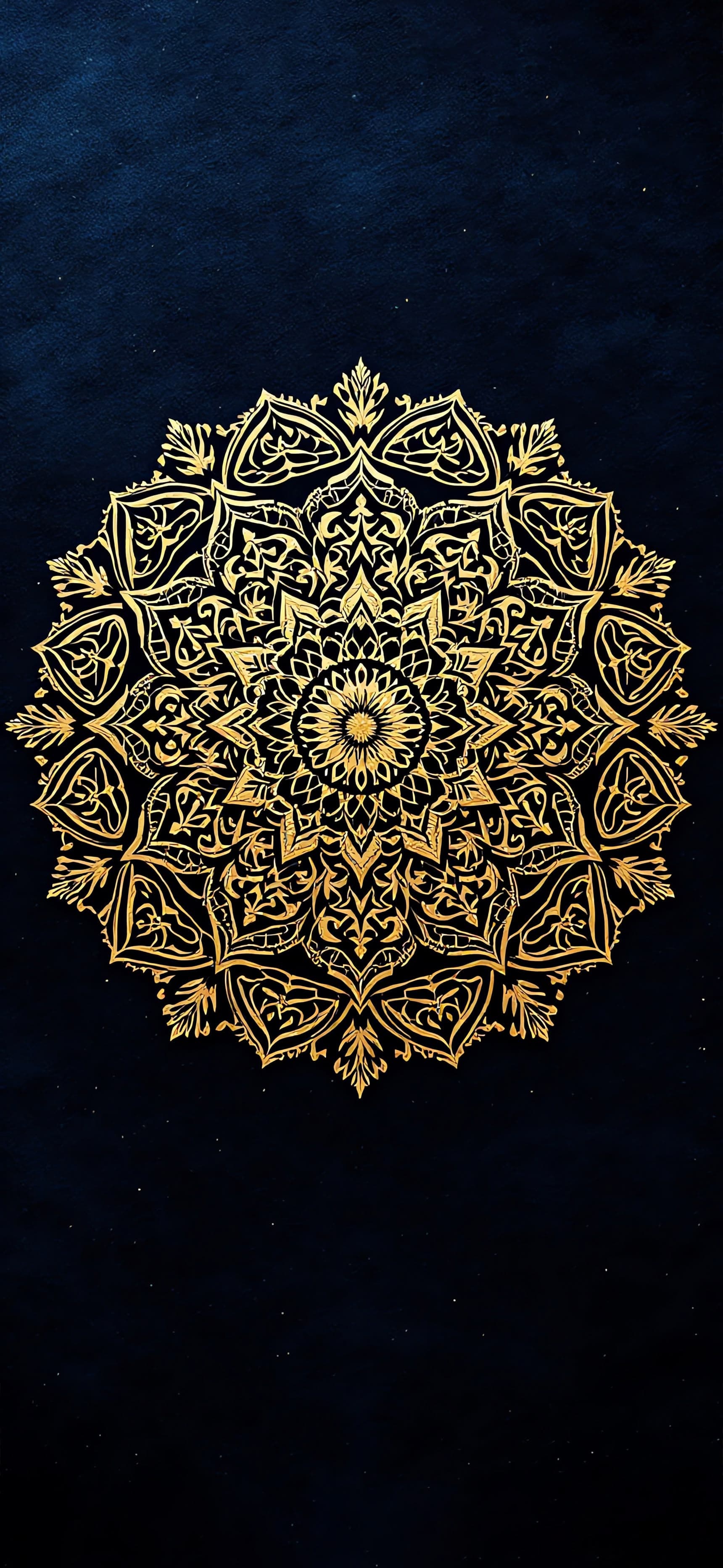 Golden Mandala - Pro phone wallpaper