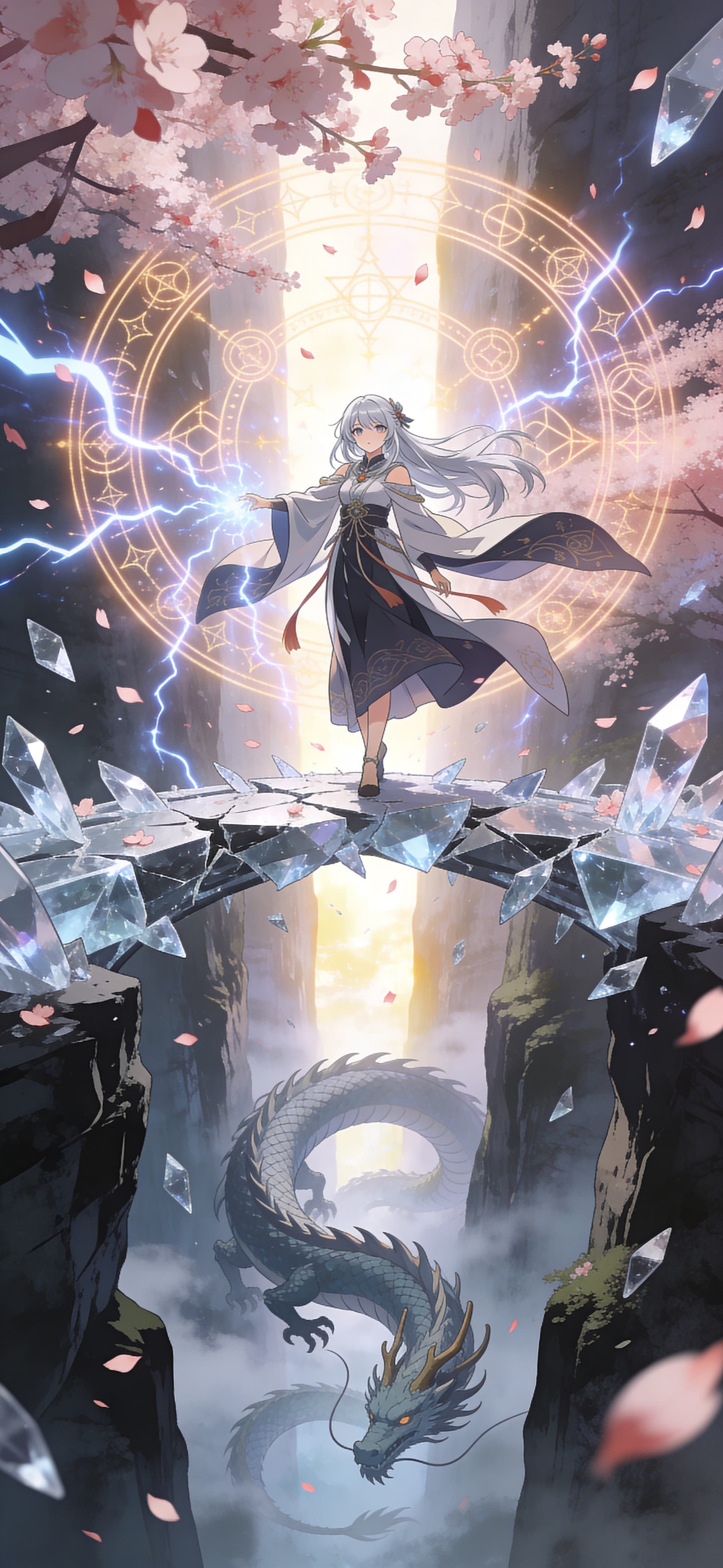 Dragon Magic Circle - Pro phone wallpaper