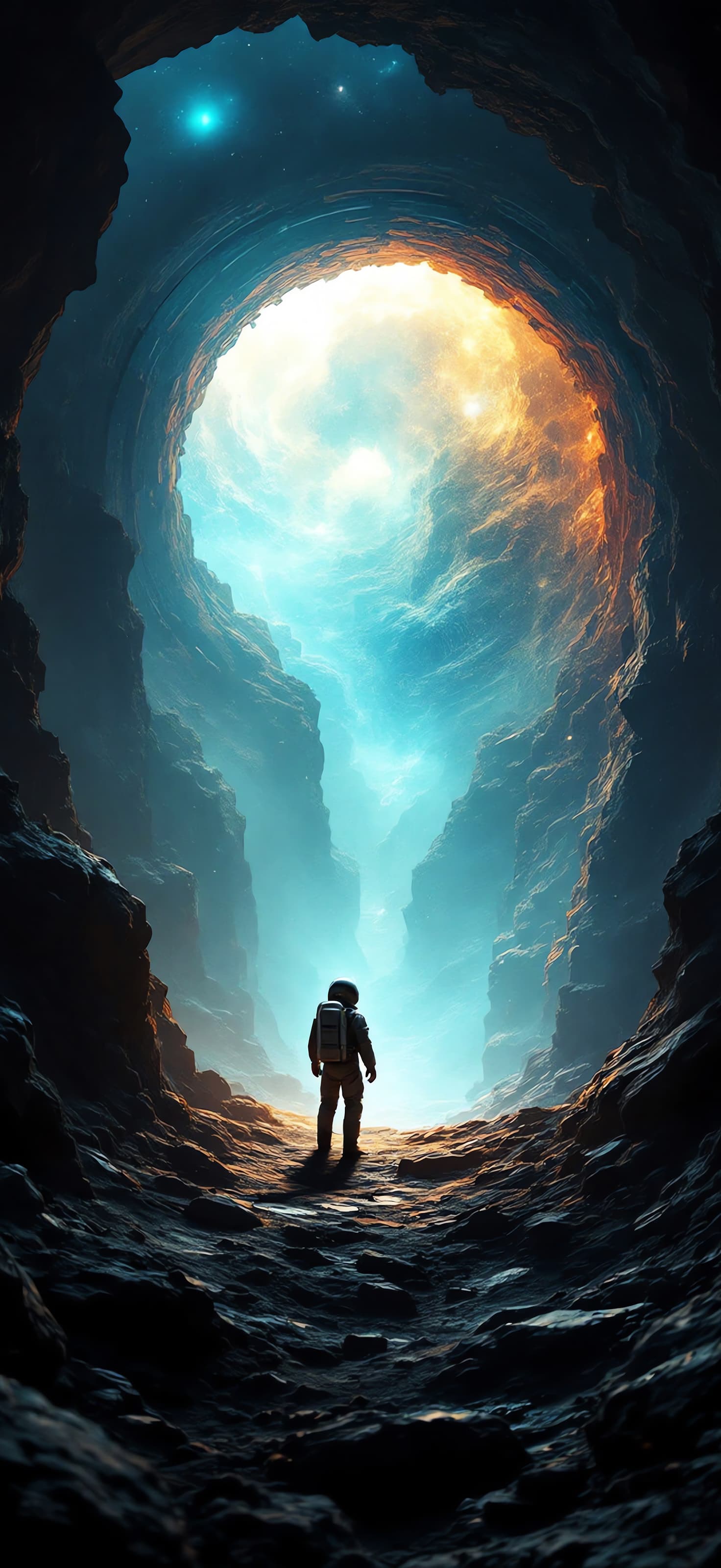 Celestial Rift - free phone wallpaper
