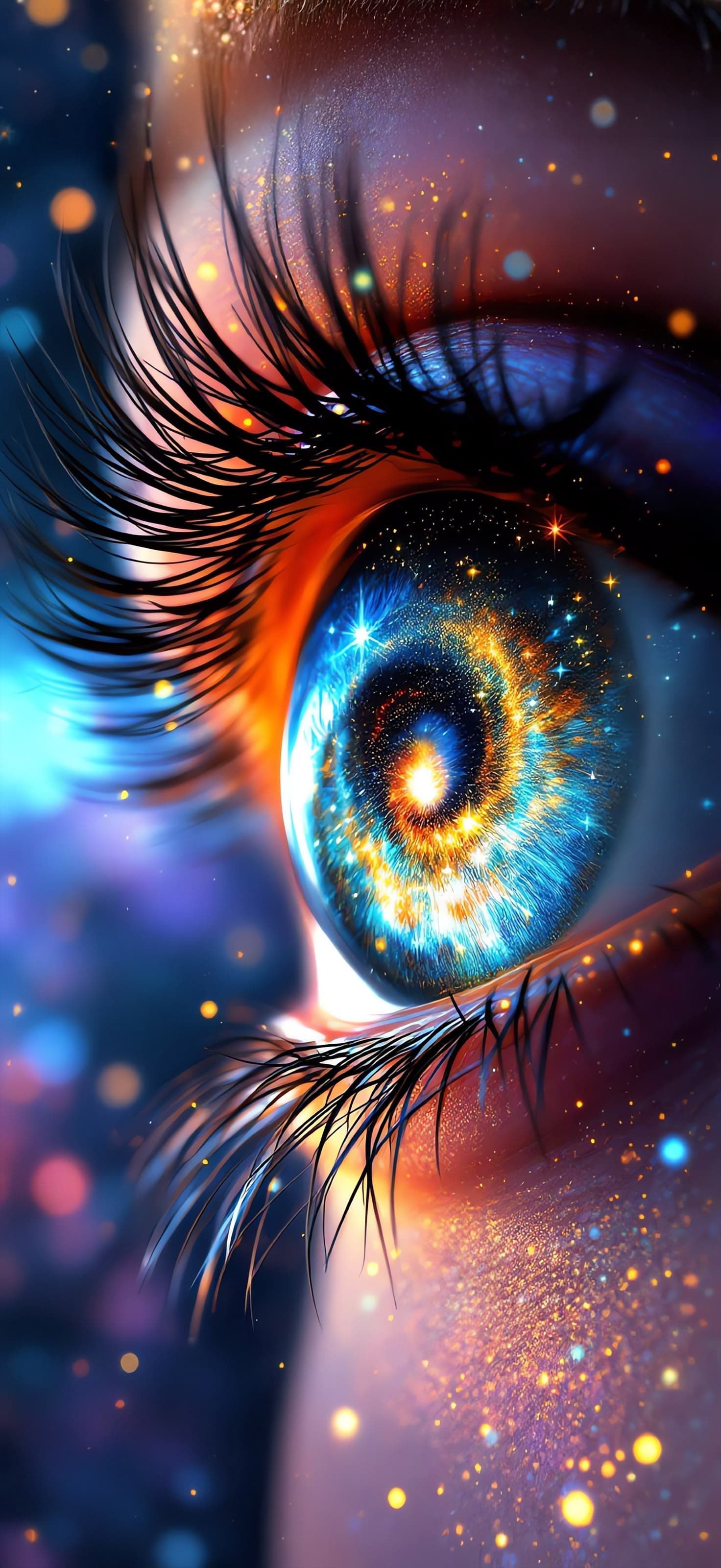 Cosmic Iris 2 - Pro phone wallpaper