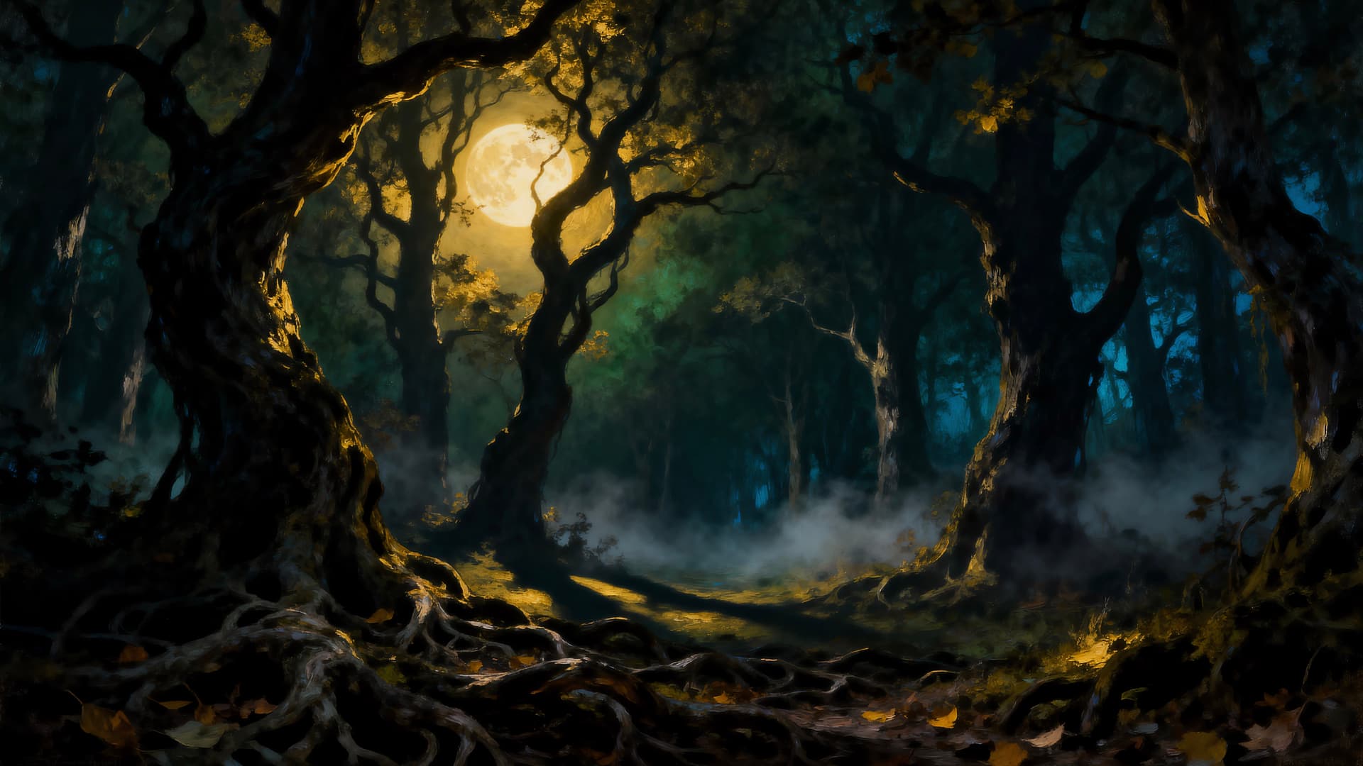Nocturne Grove 1 - free desktop wallpaper