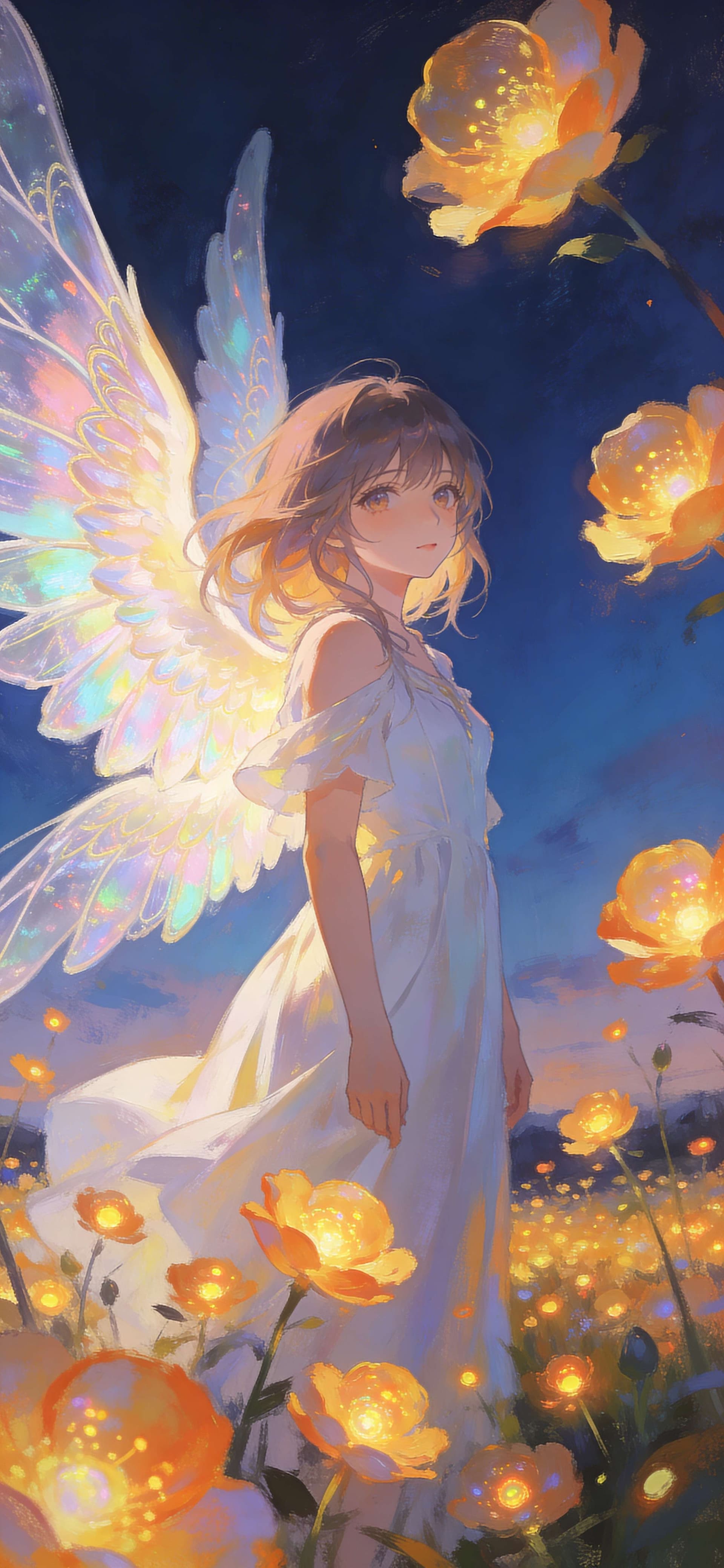Floral Fairy Dream - free phone wallpaper
