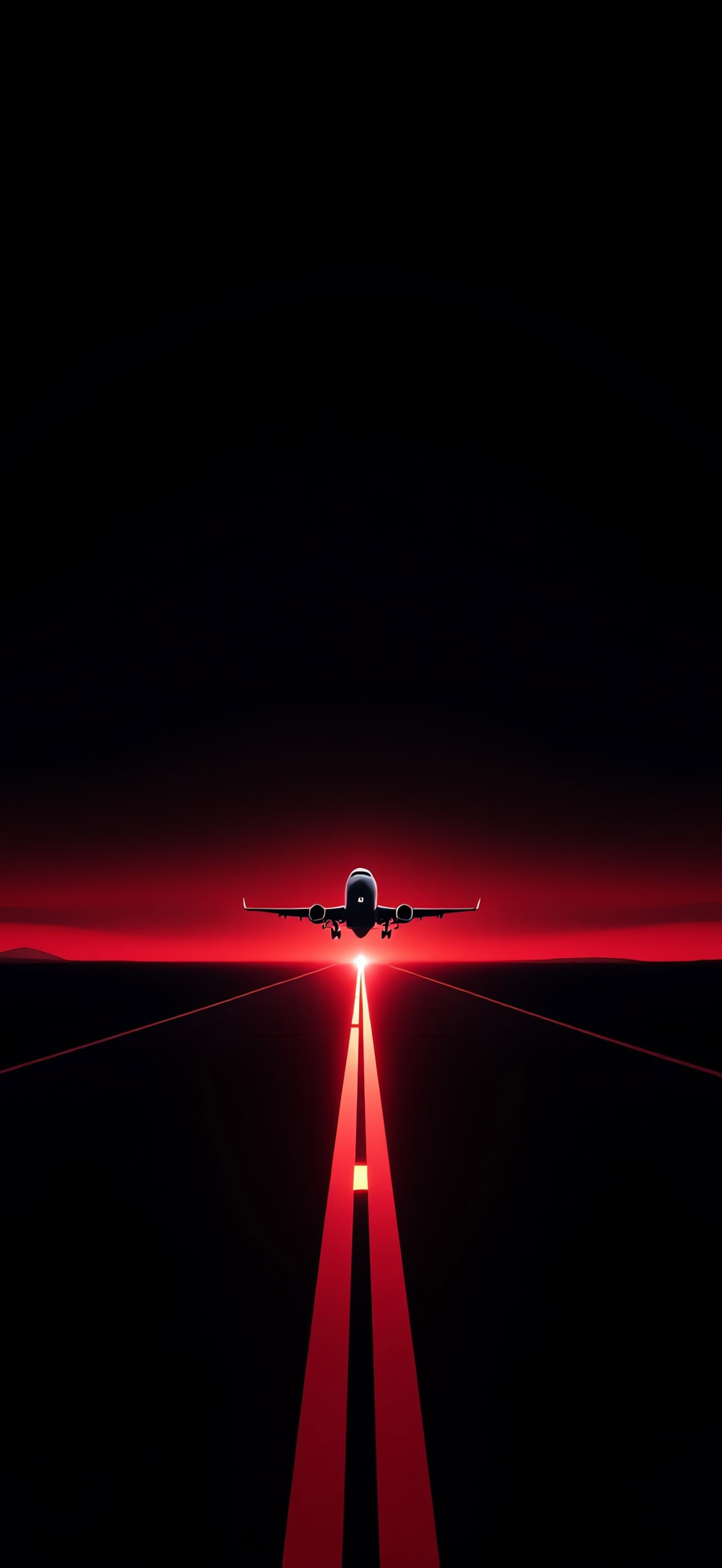 Crimson Runway - Pro phone wallpaper
