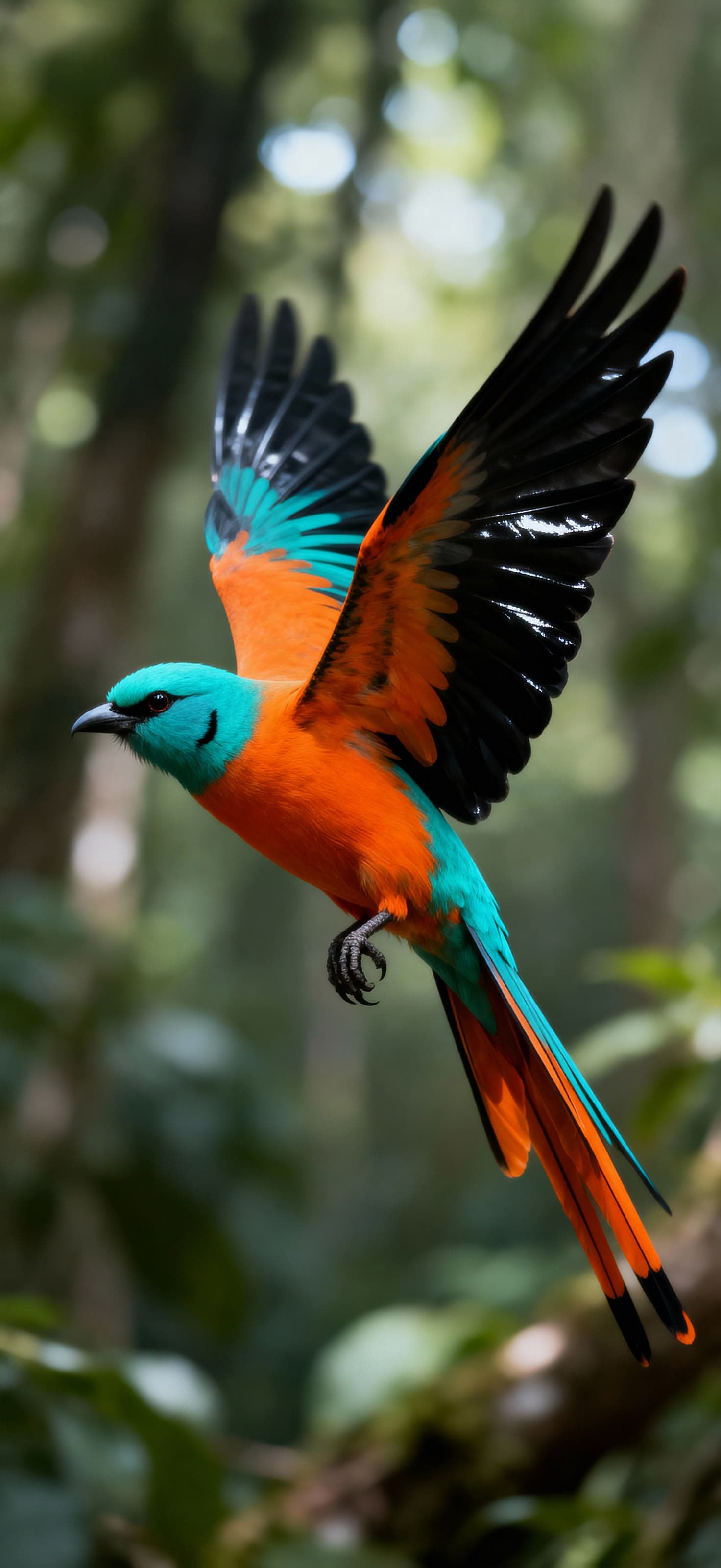 Tropical Firewing 3 - free phone wallpaper