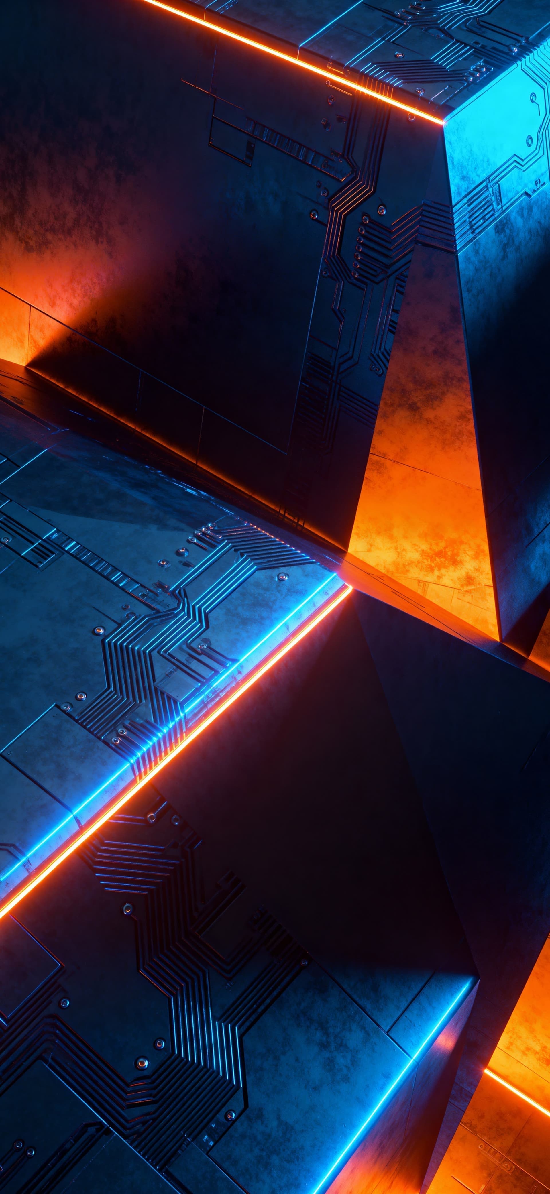 Cyber Forge - free phone wallpaper