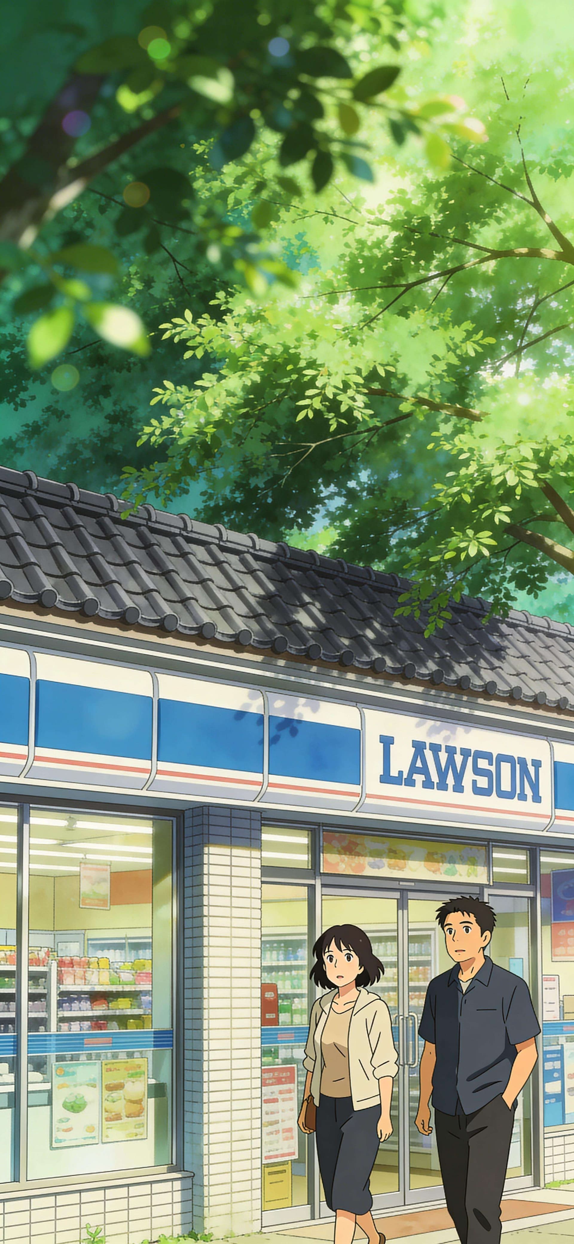 Convenience Store Date - Pro phone wallpaper