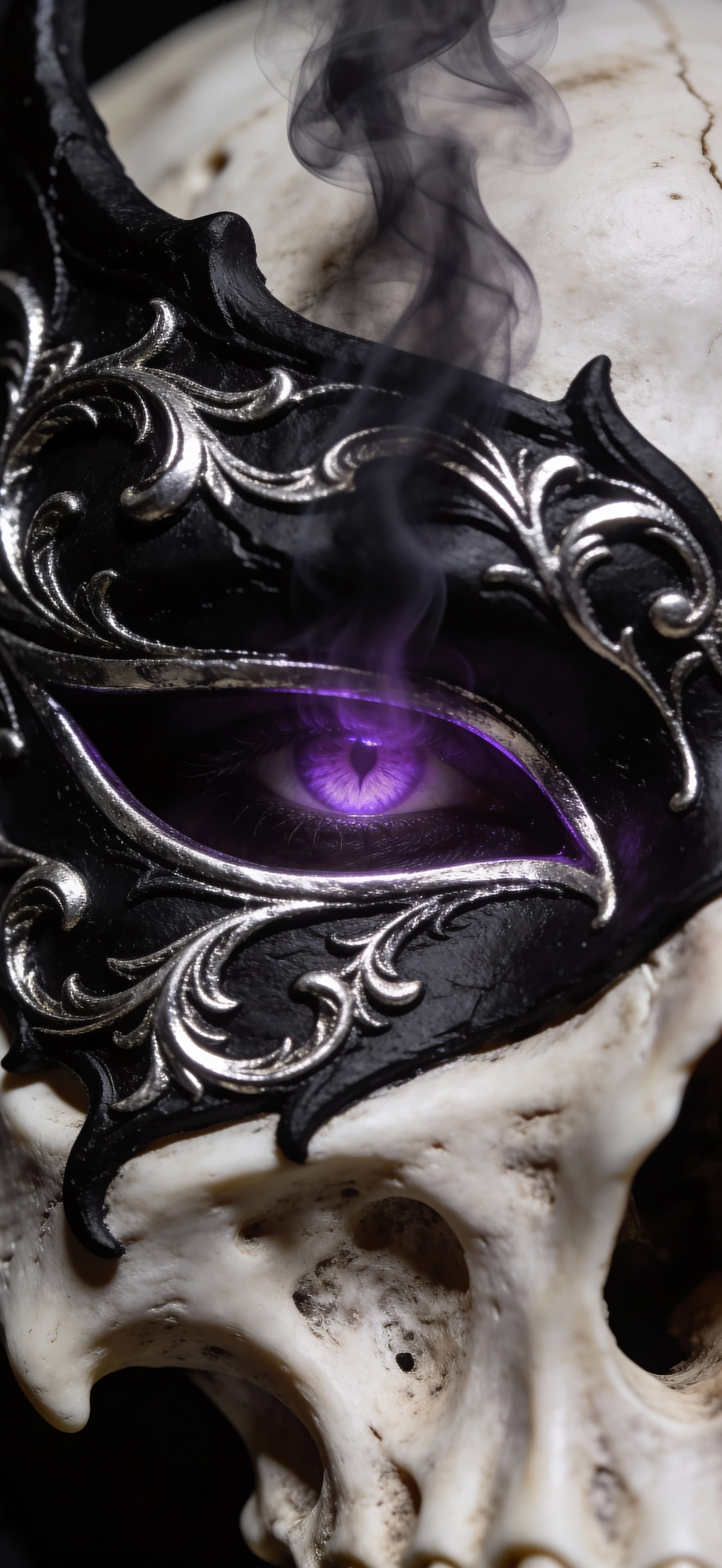 Masked Gaze - free phone wallpaper