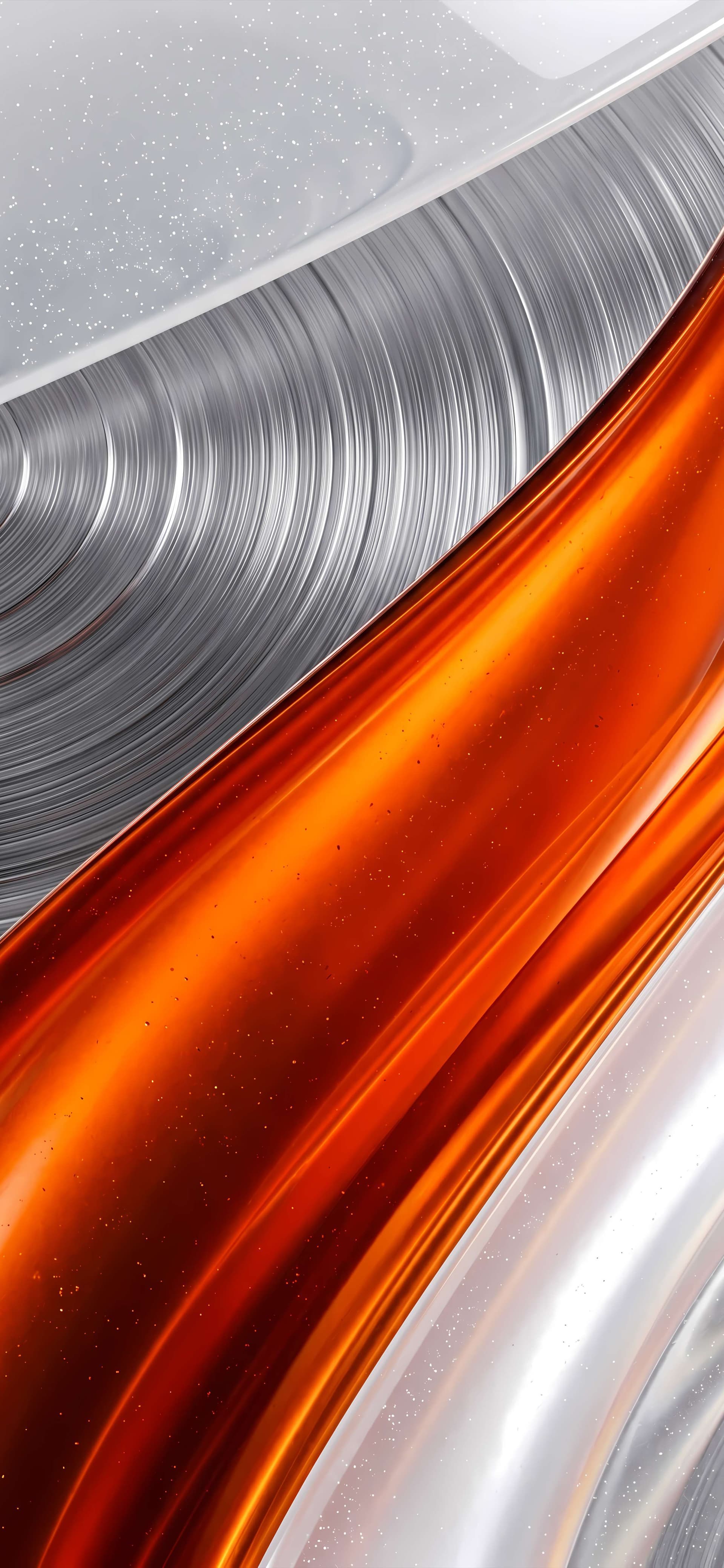 Molten Metal Flow - free phone wallpaper