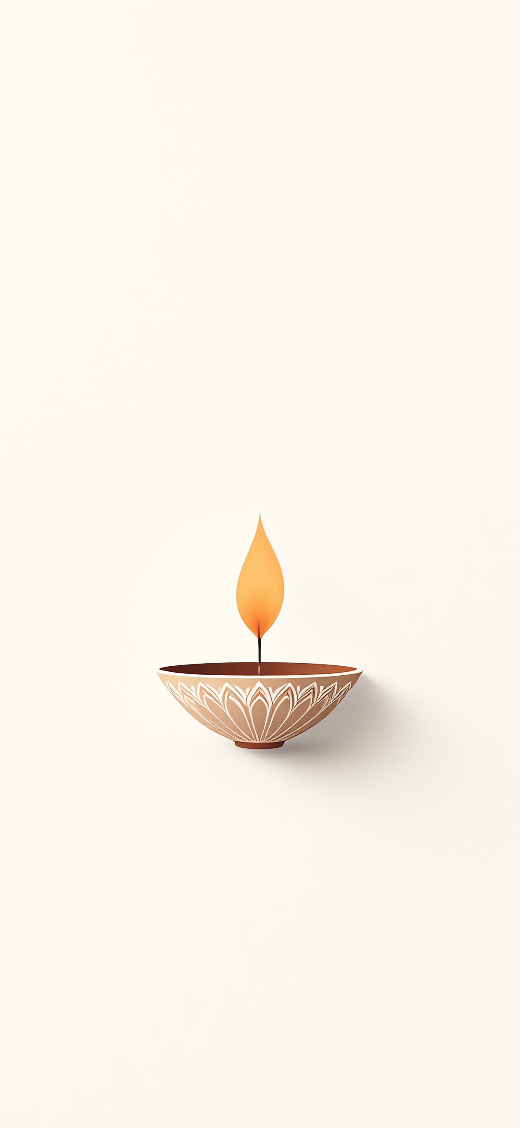 Ivory Flame - free phone wallpaper