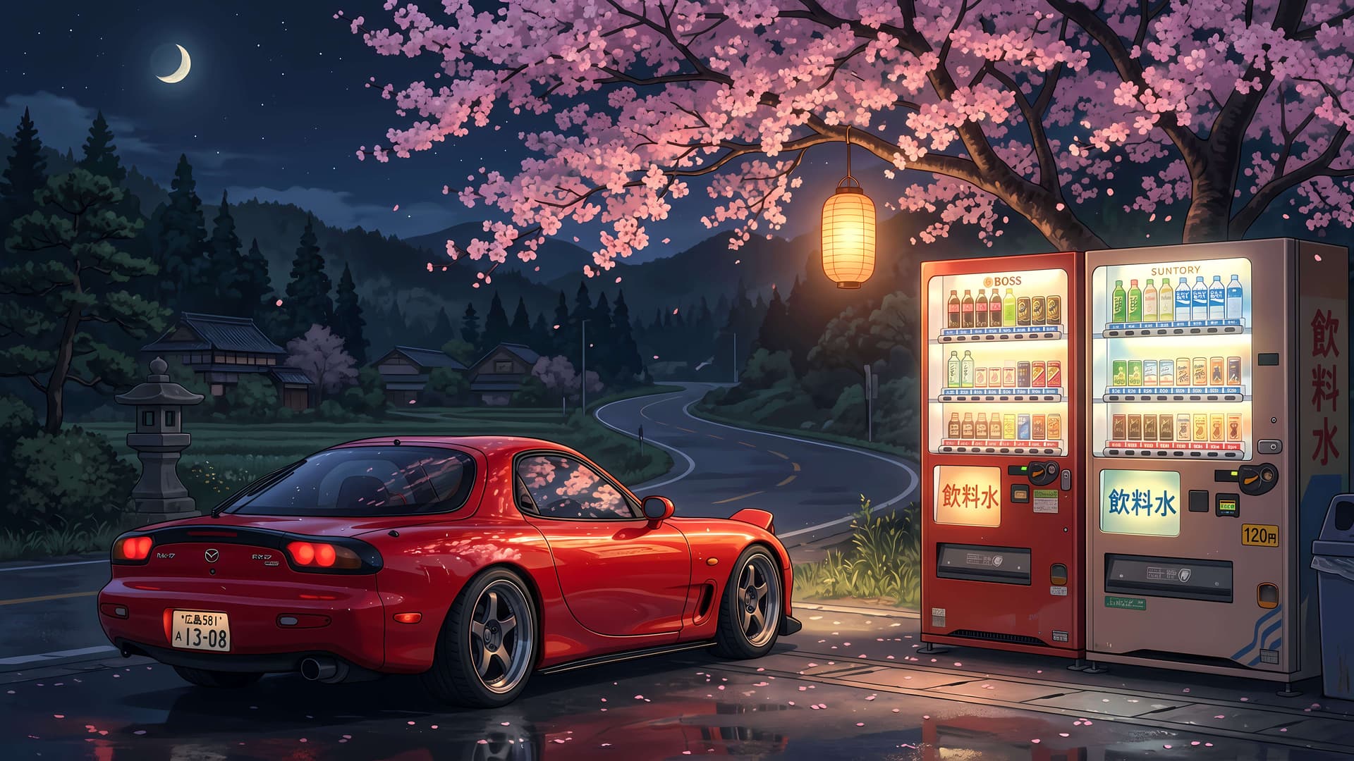 Cherry Blossom Drift - Pro desktop wallpaper