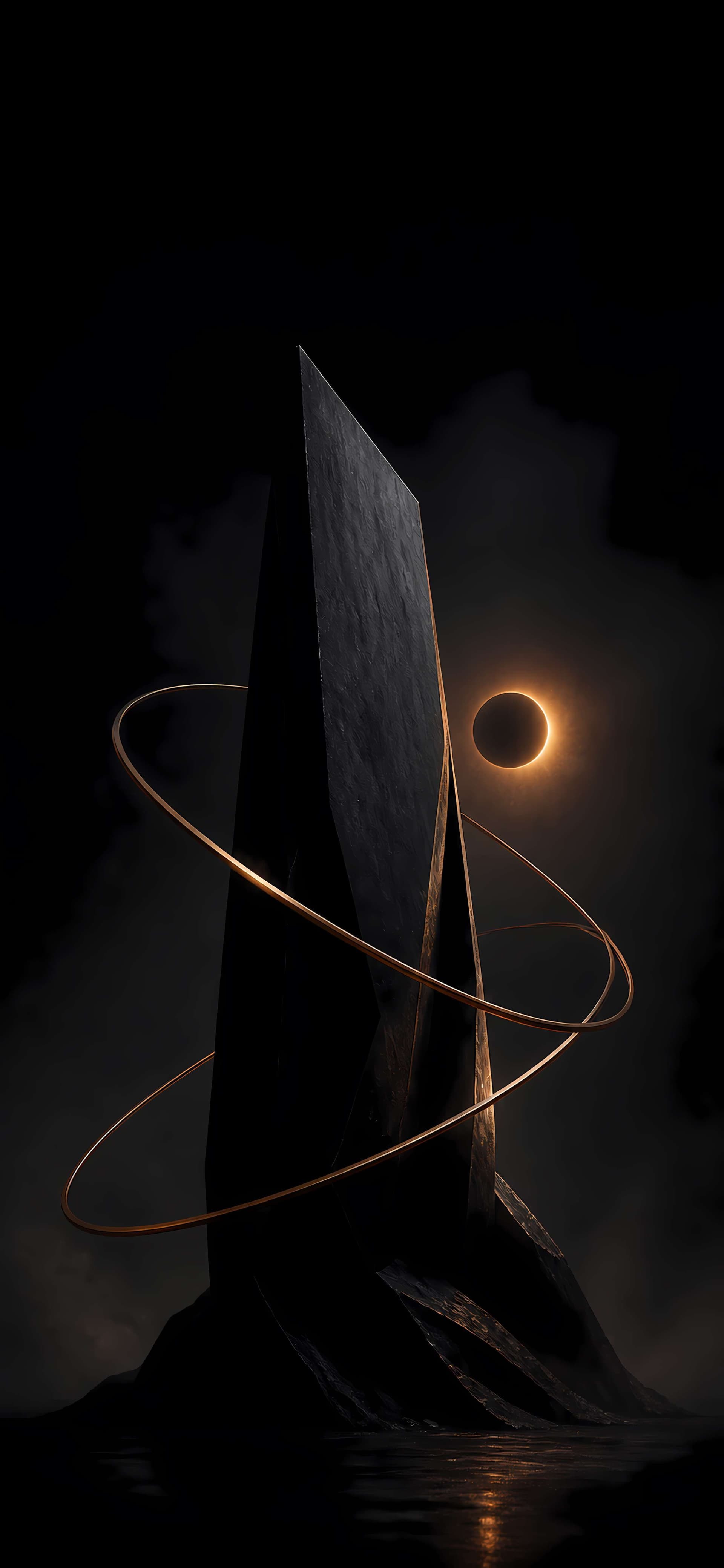Eclipse Monolith - Pro phone wallpaper